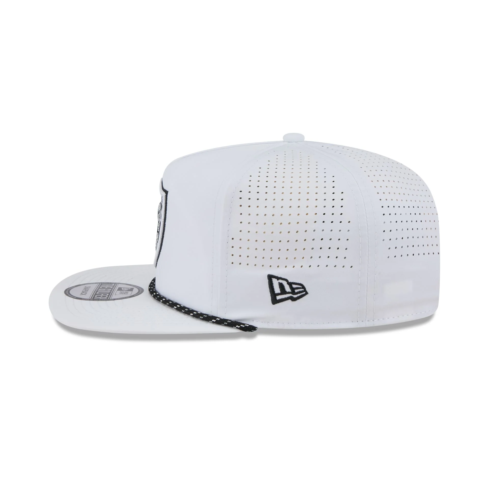 Las Vegas Raiders Optic White Performance Rope Golfer Hat