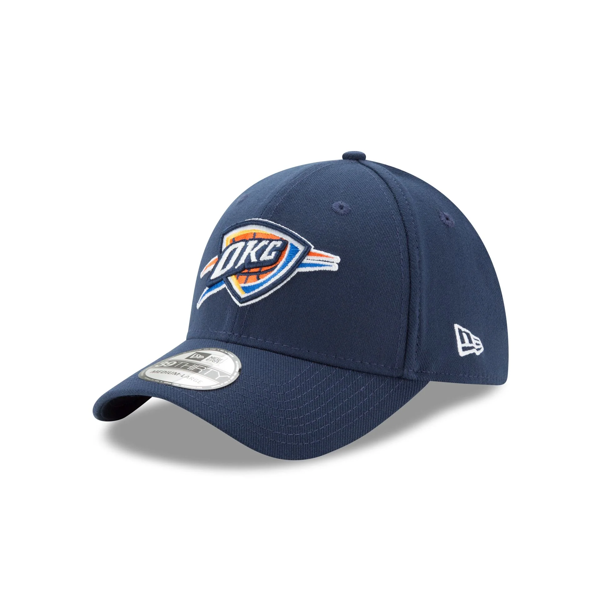 Oklahoma City Thunder 2025 NBA Champions Sidepatch 39THIRTY Stretch Fit
