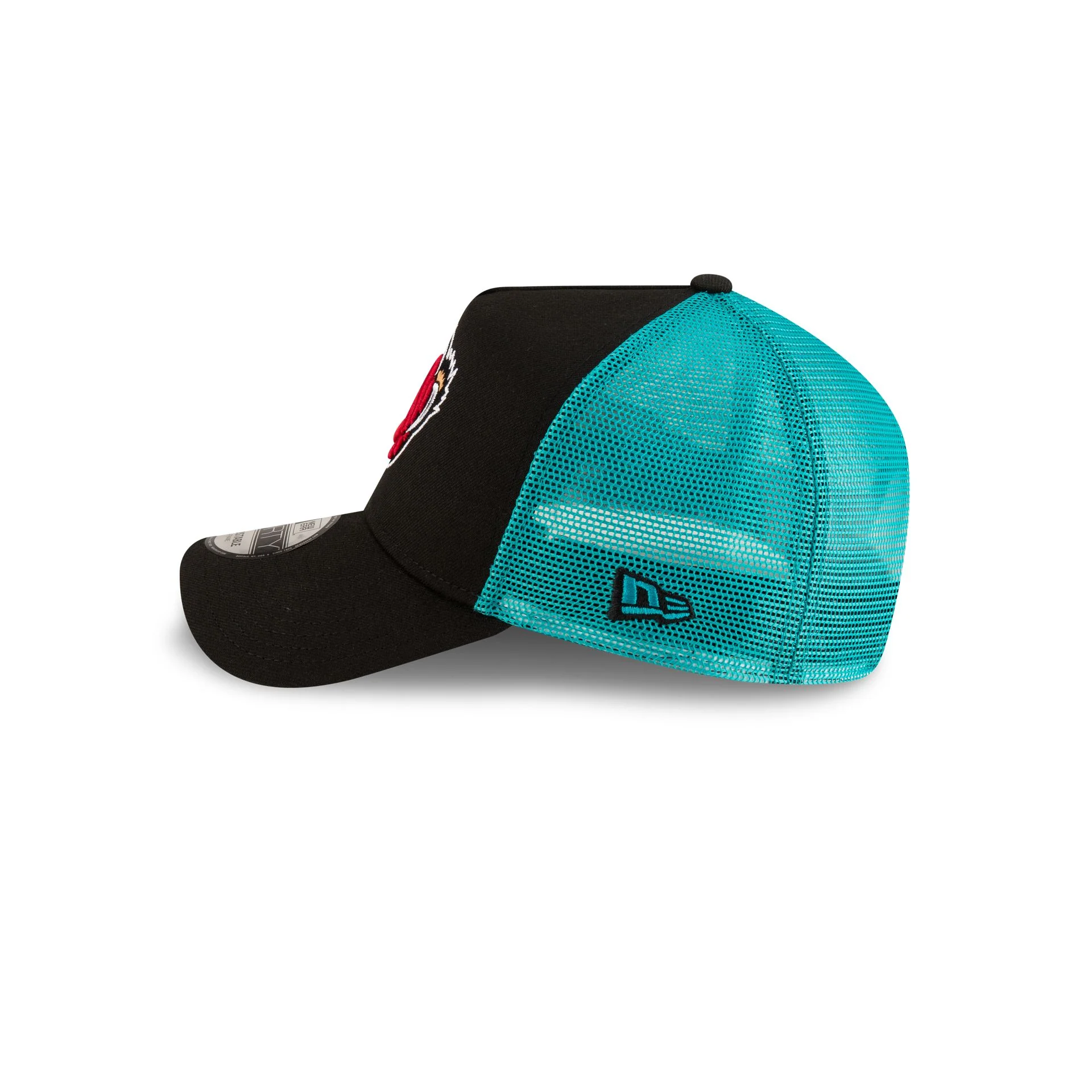 Memphis Grizzlies Classic Edition Black 9FORTY A-Frame Trucker Hat