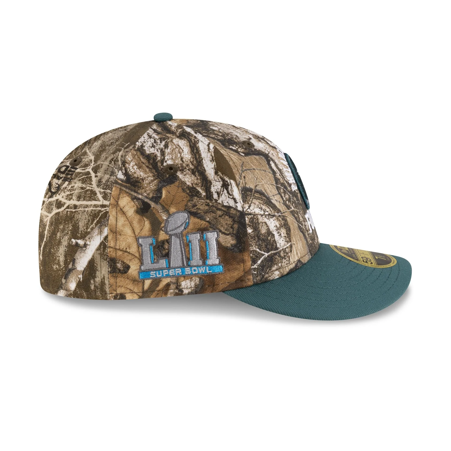 Just Caps Realtree Philadelphia Eagles Low Profile 59FIFTY Fitted Hat