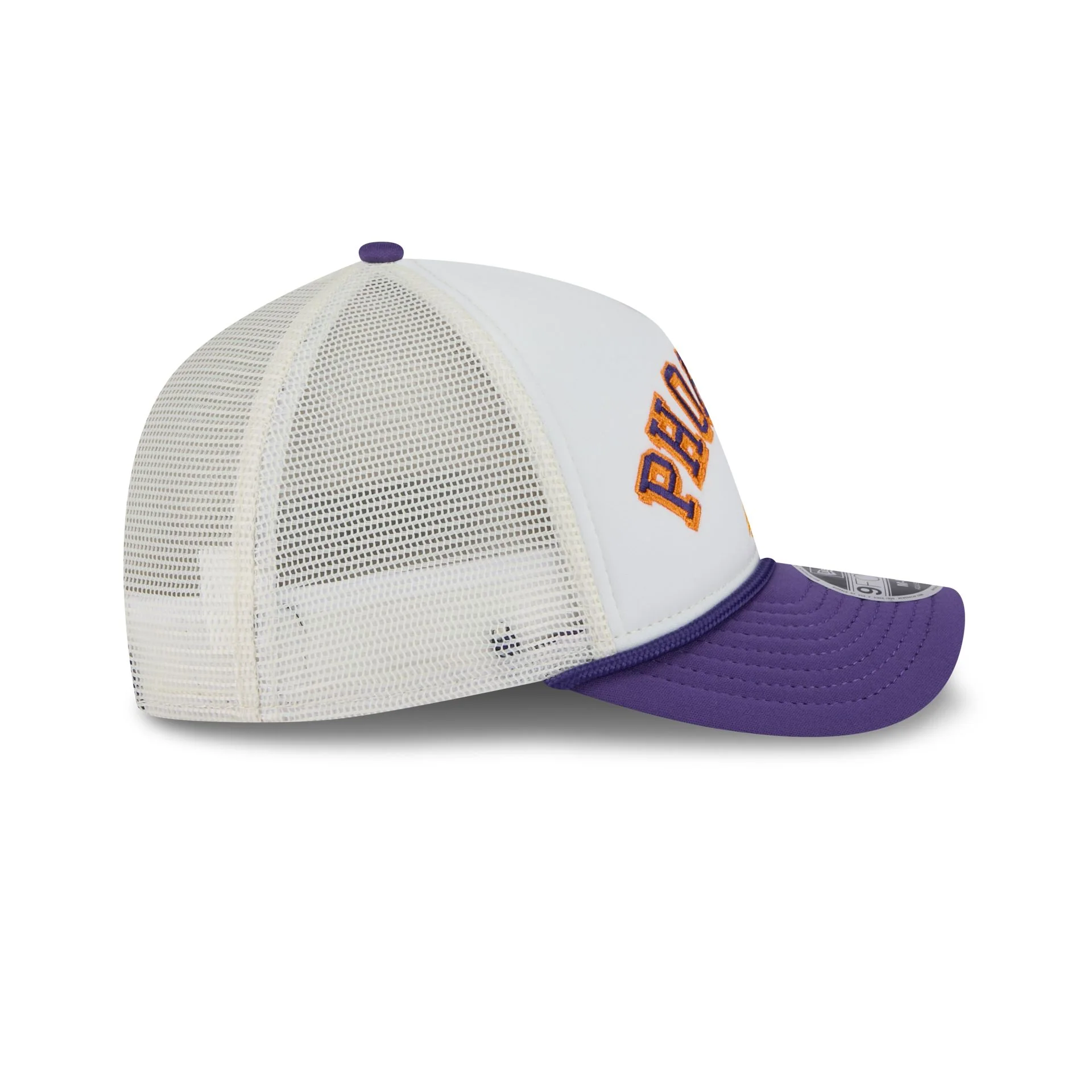 Phoenix Suns Chrome Arch 9FORTY M-Crown A-Frame Trucker Hat