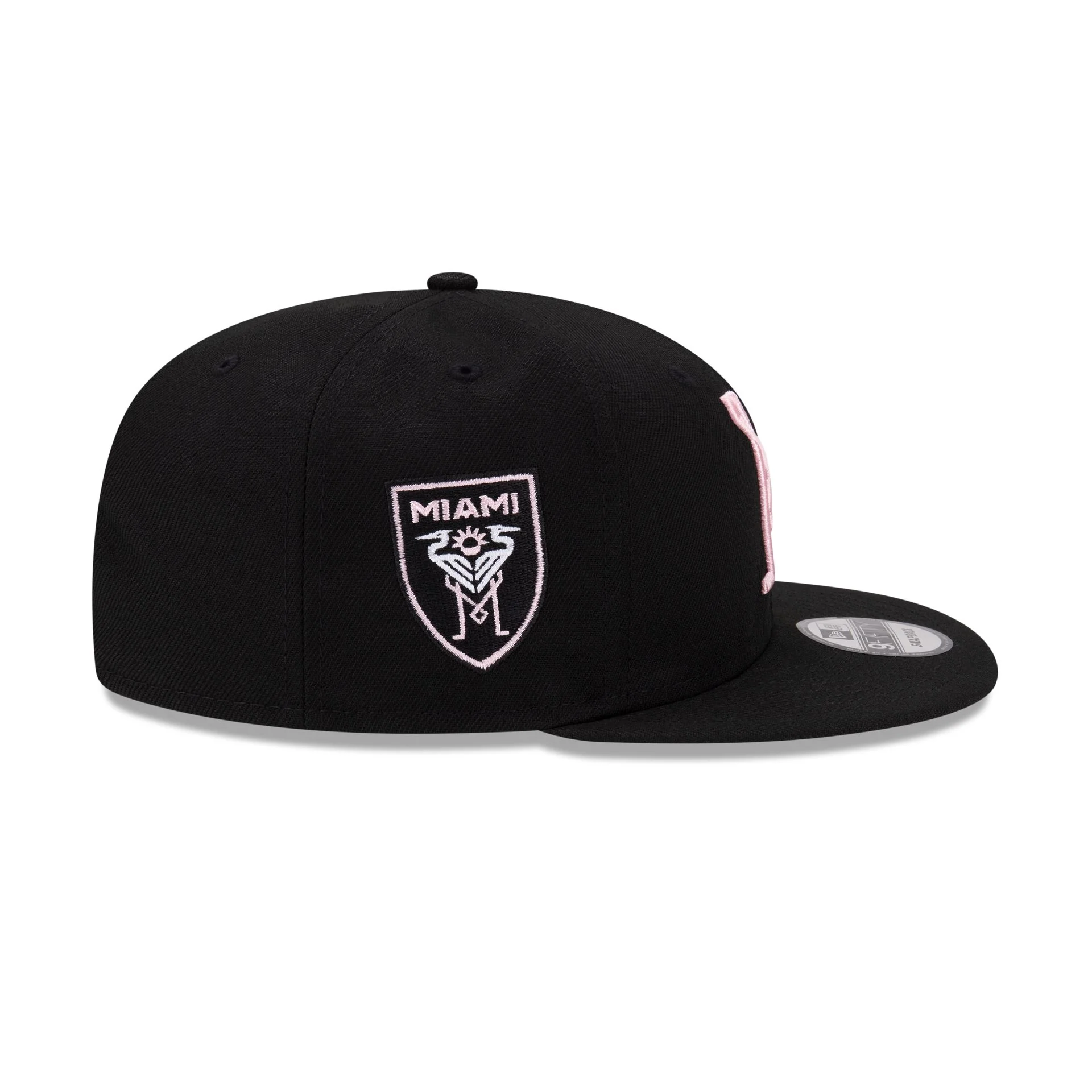 Inter Miami Basic Black 9FIFTY Snapback Hat
