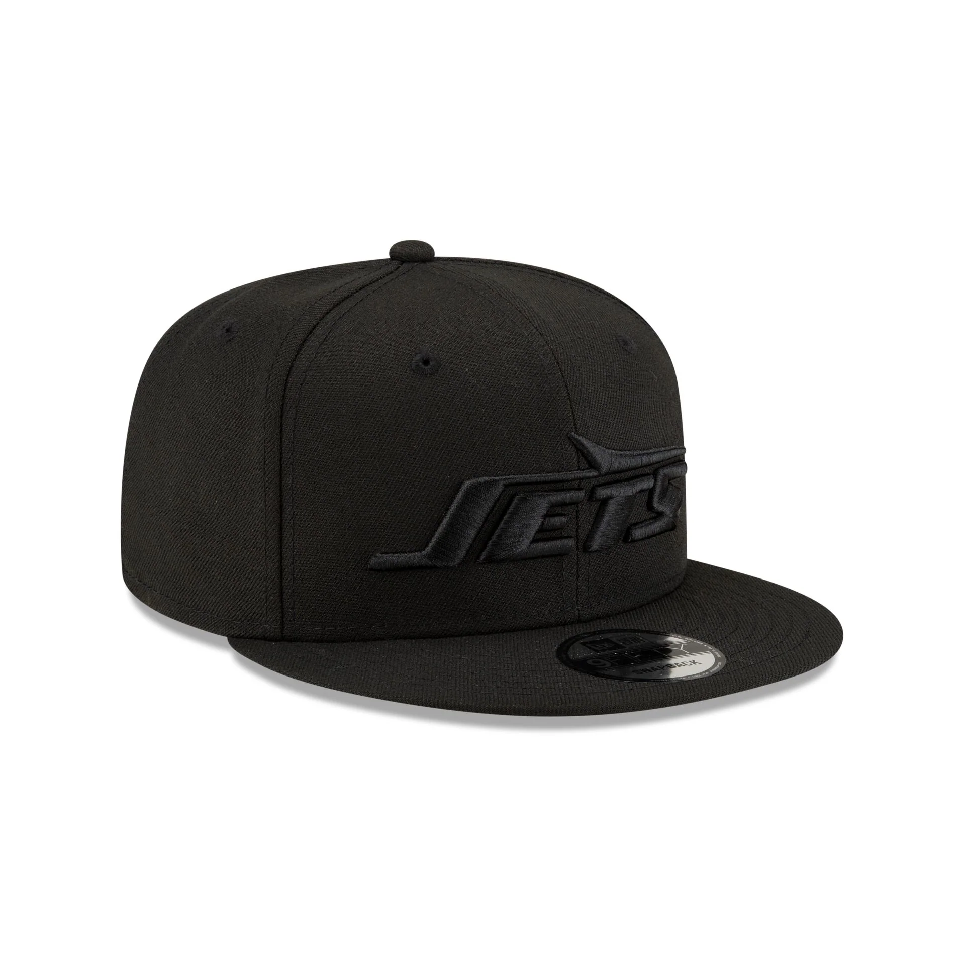 New York Jets Basic Black on Black 9FIFTY Snapback