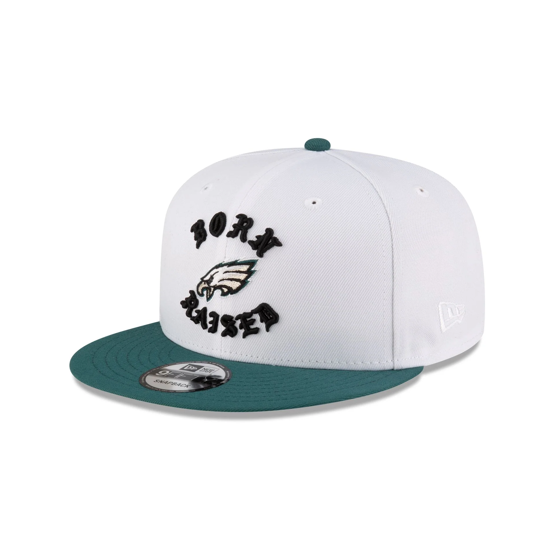 Born x Raised Philadelphia Eagles White 9FIFTY Snapback