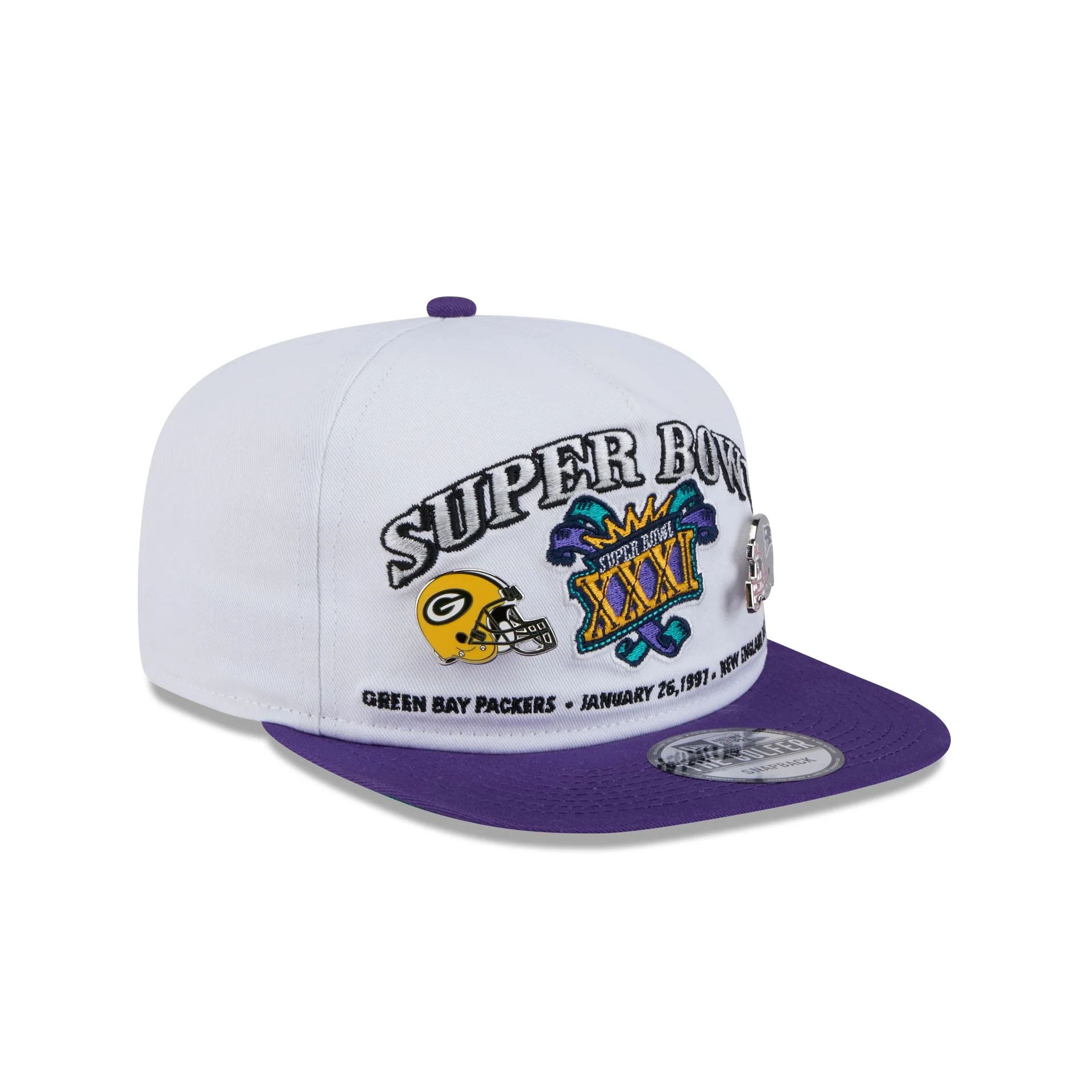 NFL Super Bowl XXXI Championship Pin Golfer Hat