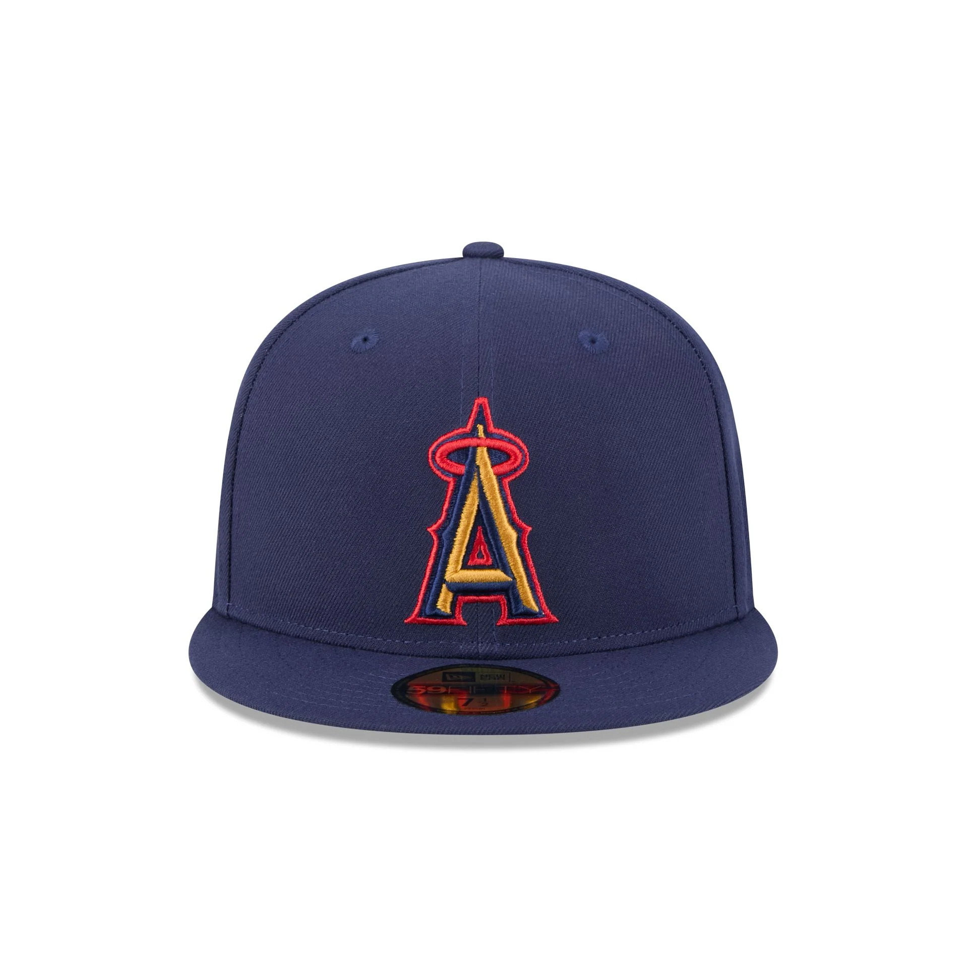 Los Angeles Angels Blue Tartan 59FIFTY Fitted Hat