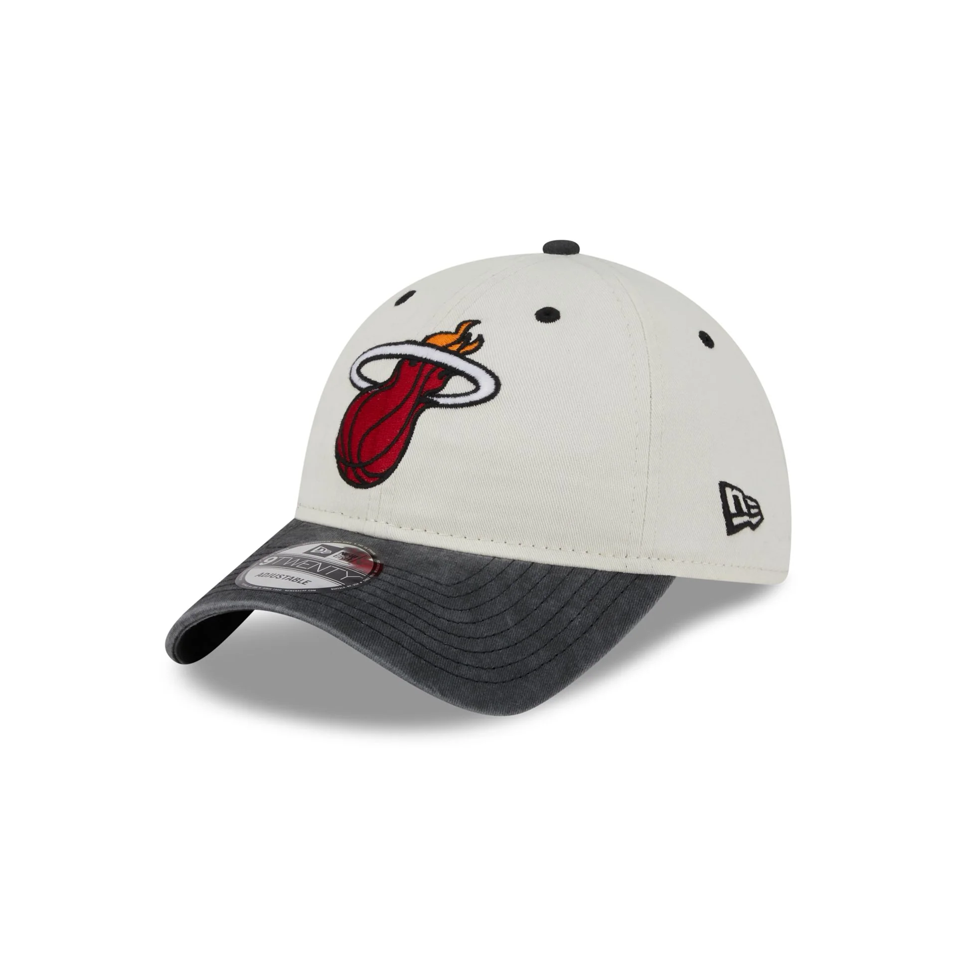 Miami Heat Classic Sidescript 9TWENTY Adjustable Hat