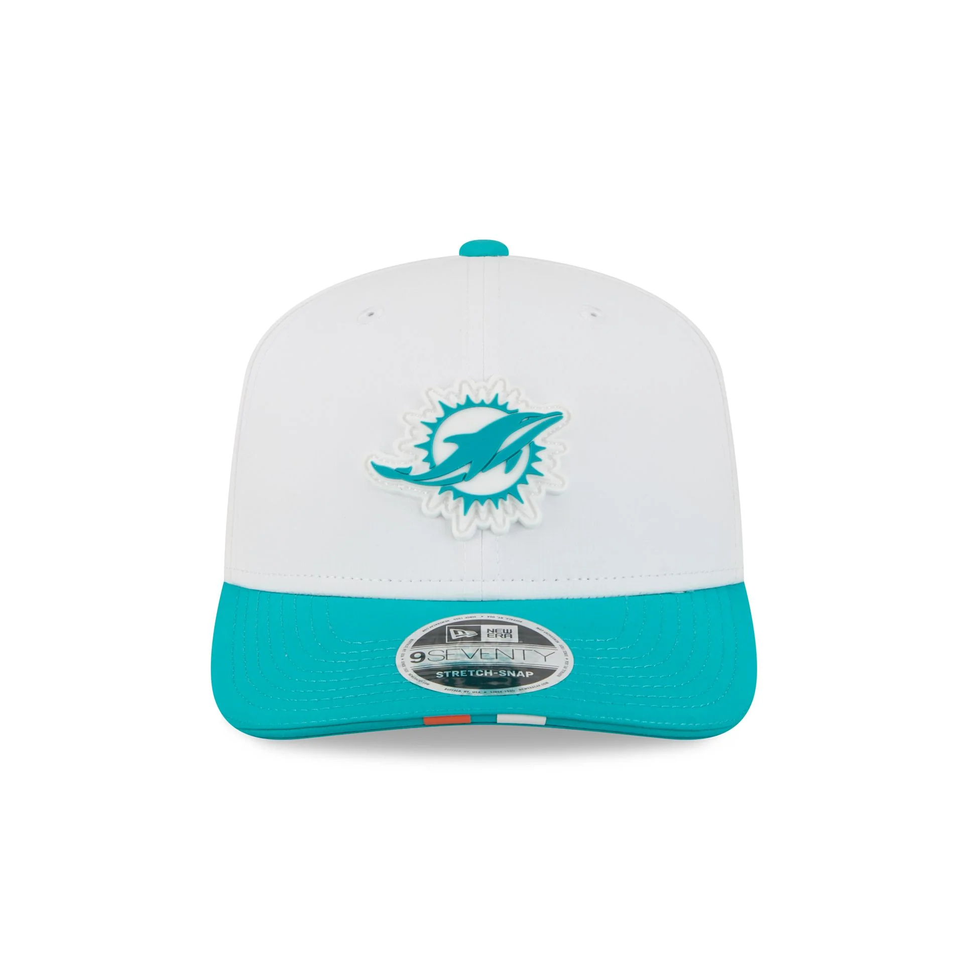 Miami Dolphins 2025 Training 9SEVENTY Stretch-Snap Hat