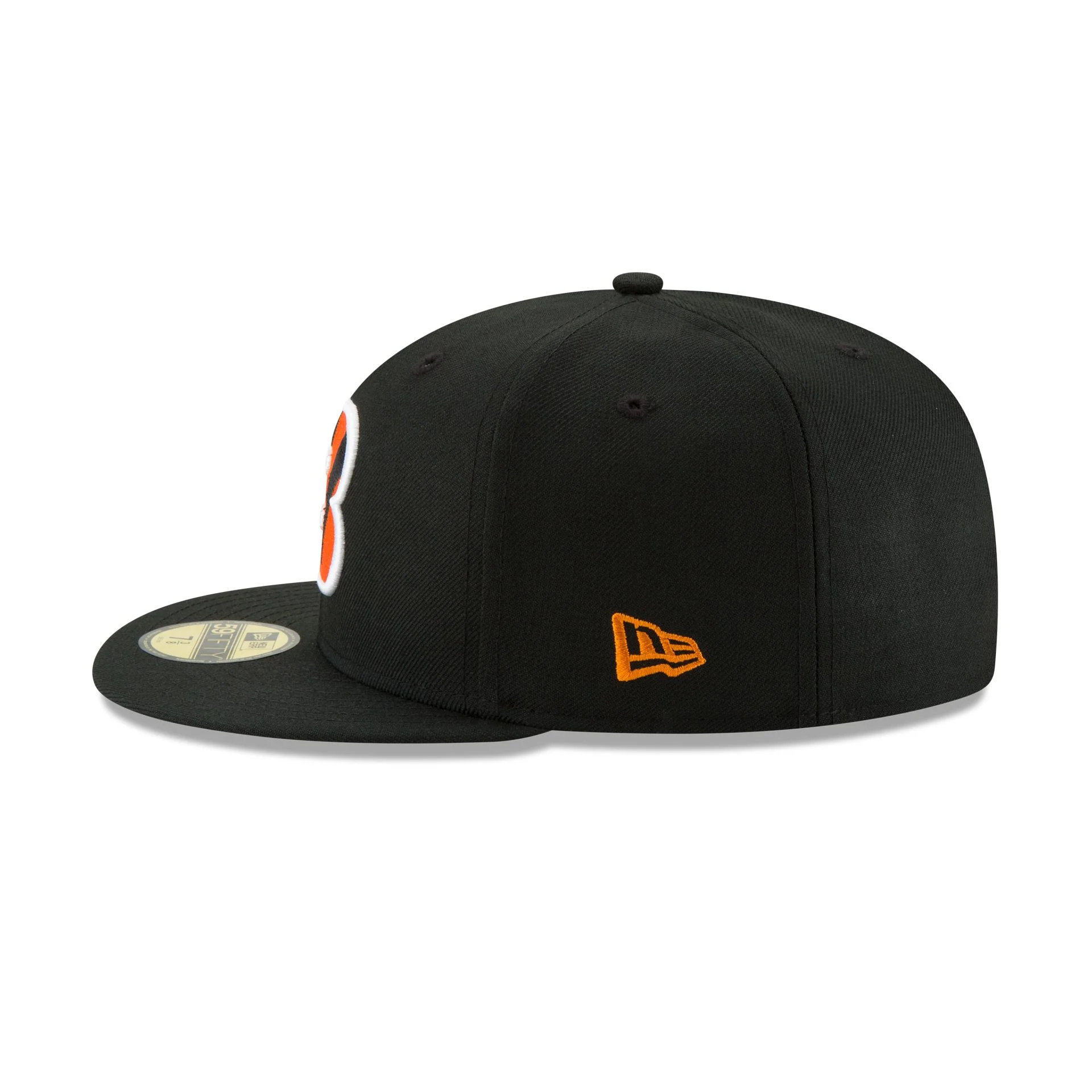 Cincinnati Bengals Basic Black 59FIFTY Fitted Hat