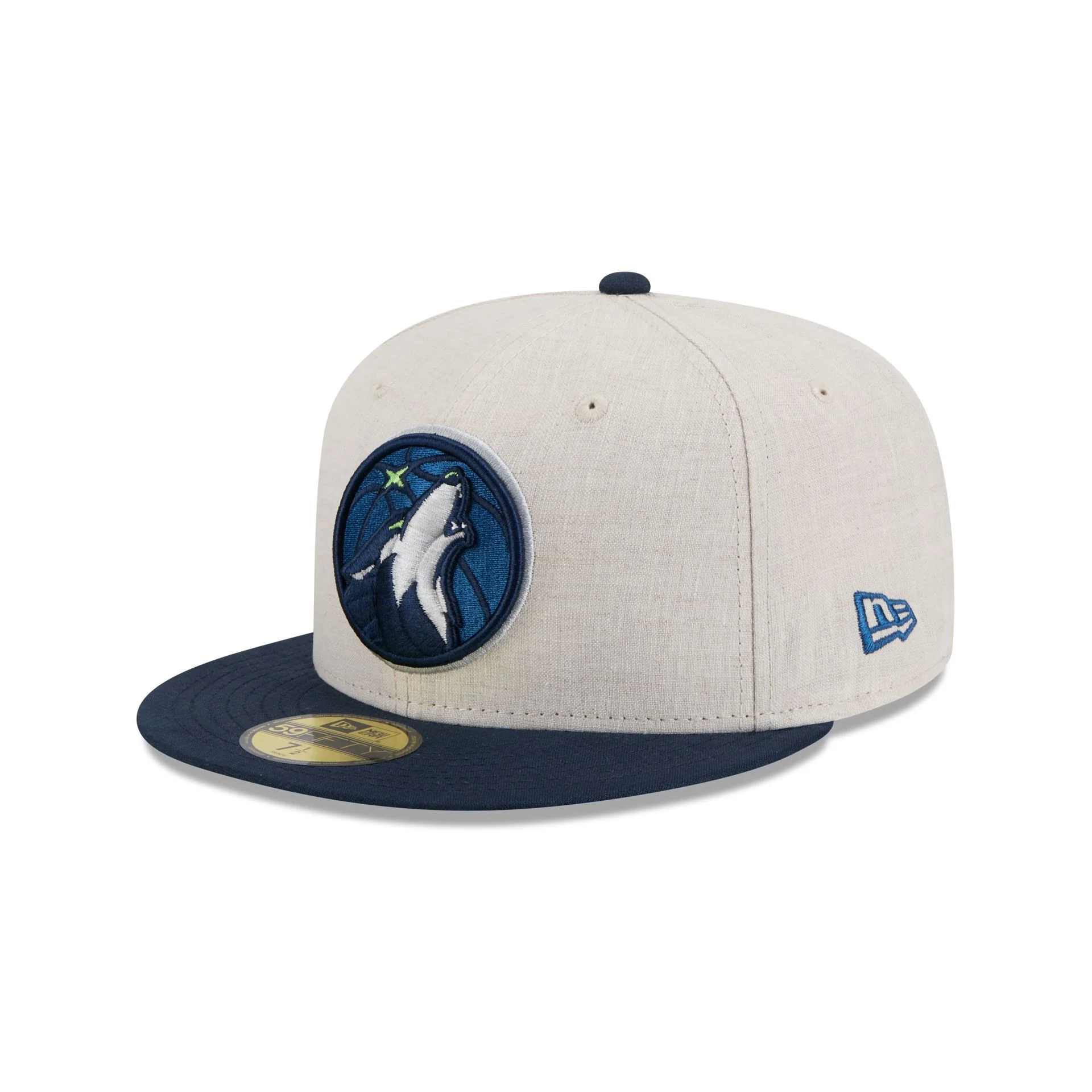 Minnesota Timberwolves Linen 59FIFTY Fitted Hat