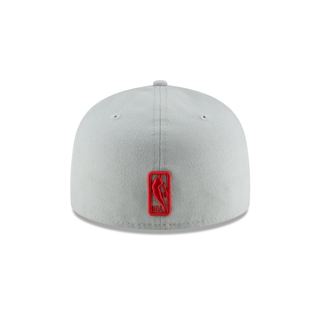 Toronto Raptors Basic Grey 59FIFTY Fitted Hat