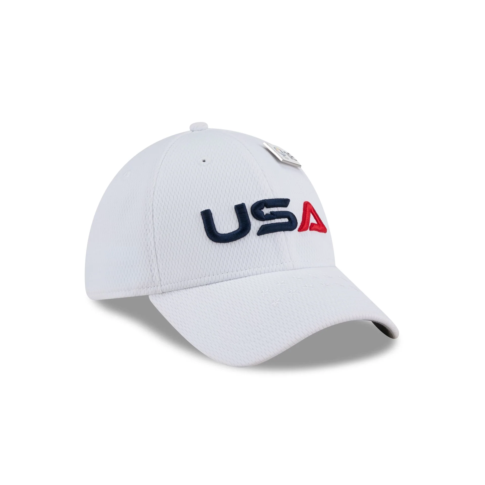 2025 Ryder Cup Team USA White 39THIRTY Stretch Fit Hat