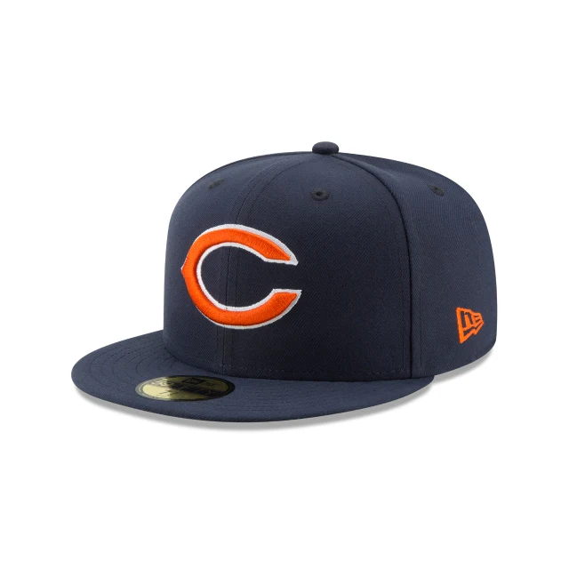 Chicago Bears Navy 59FIFTY Fitted Hat