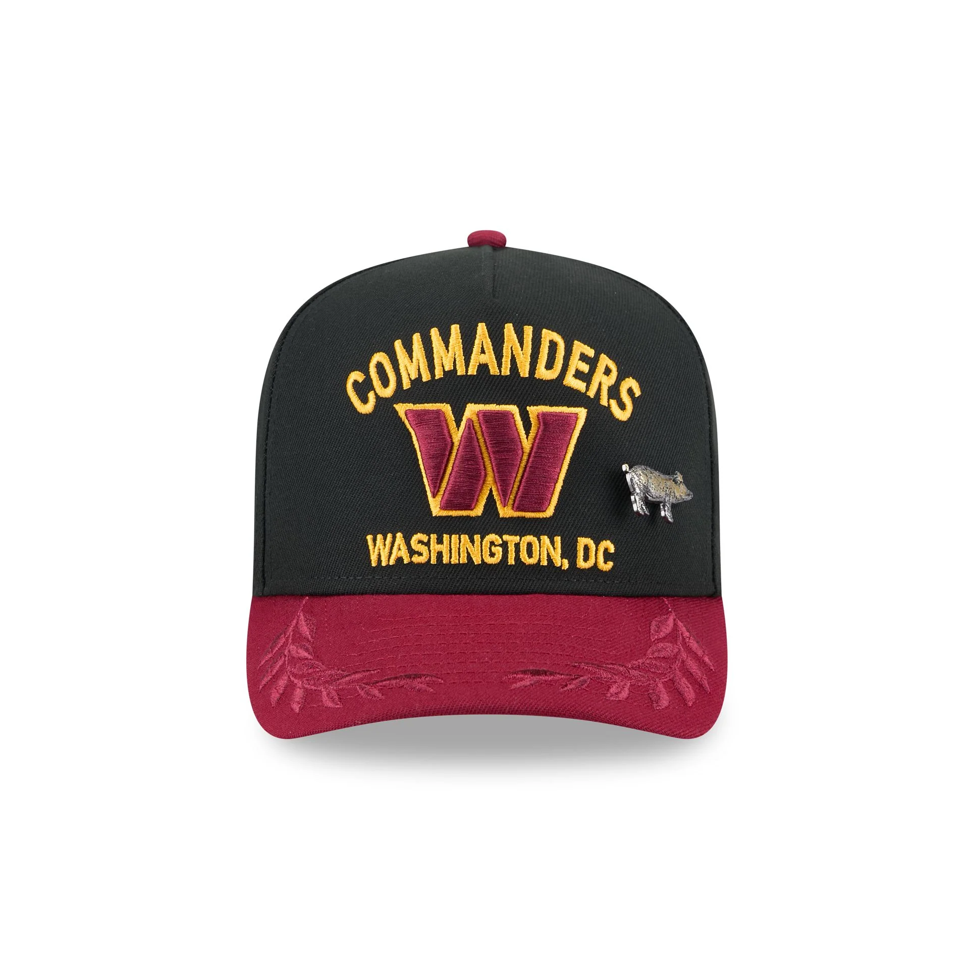 Washington Commanders 2025 Draft Black 59FIFTY A-Frame Fitted Hat