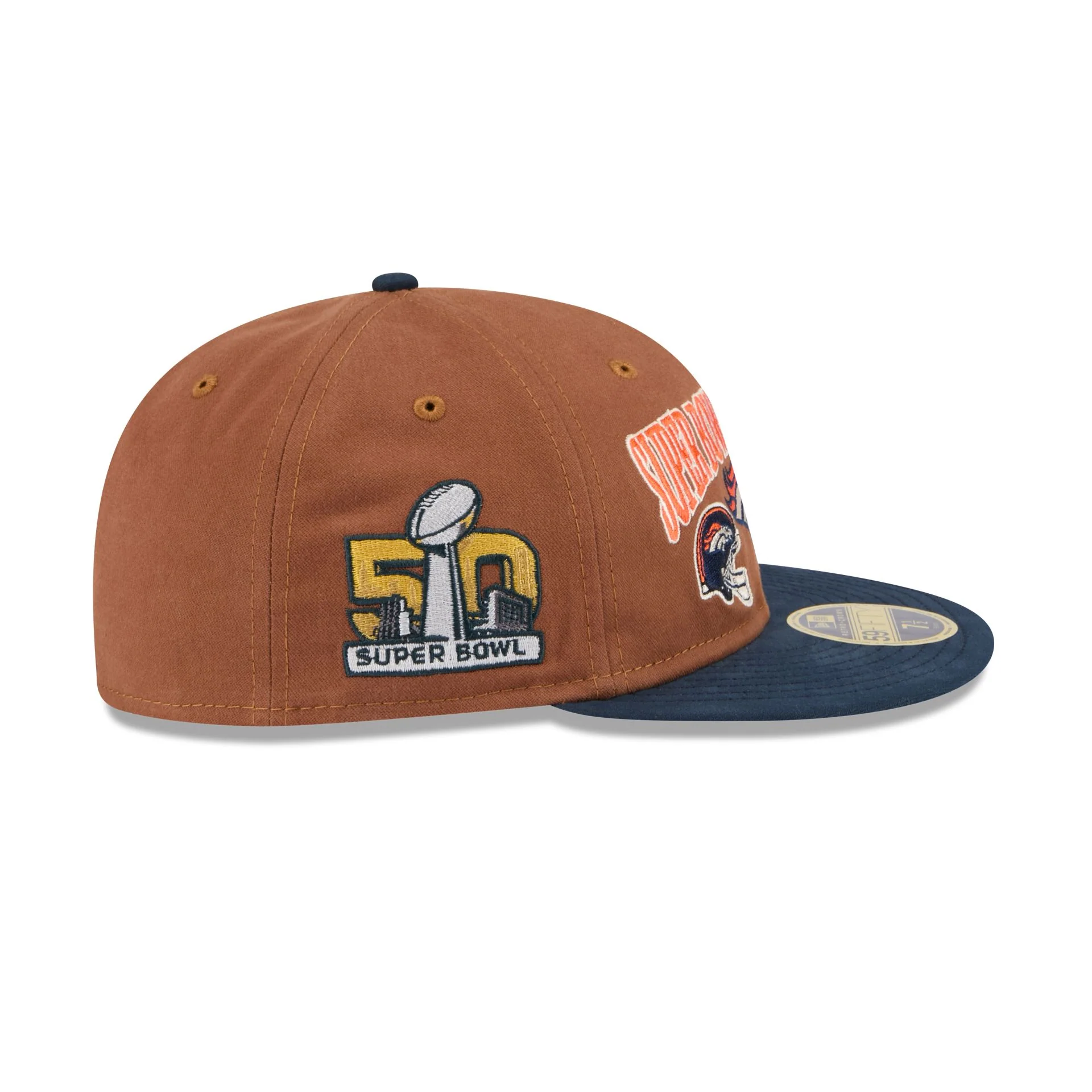 Denver Broncos Champions Retro Crown 59FIFTY Fitted Hat