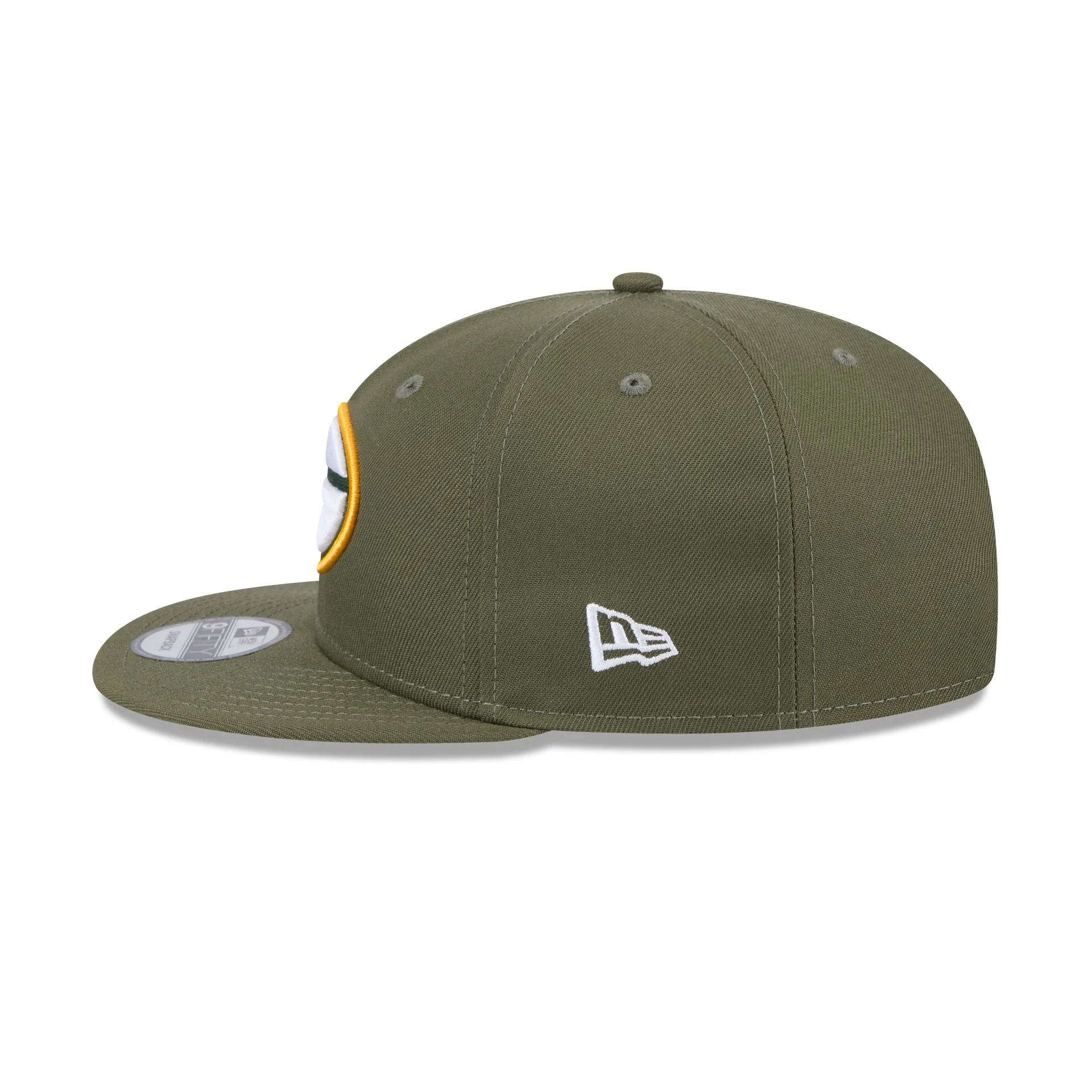 Green Bay Packers Olive 9FIFTY Snapback Hat