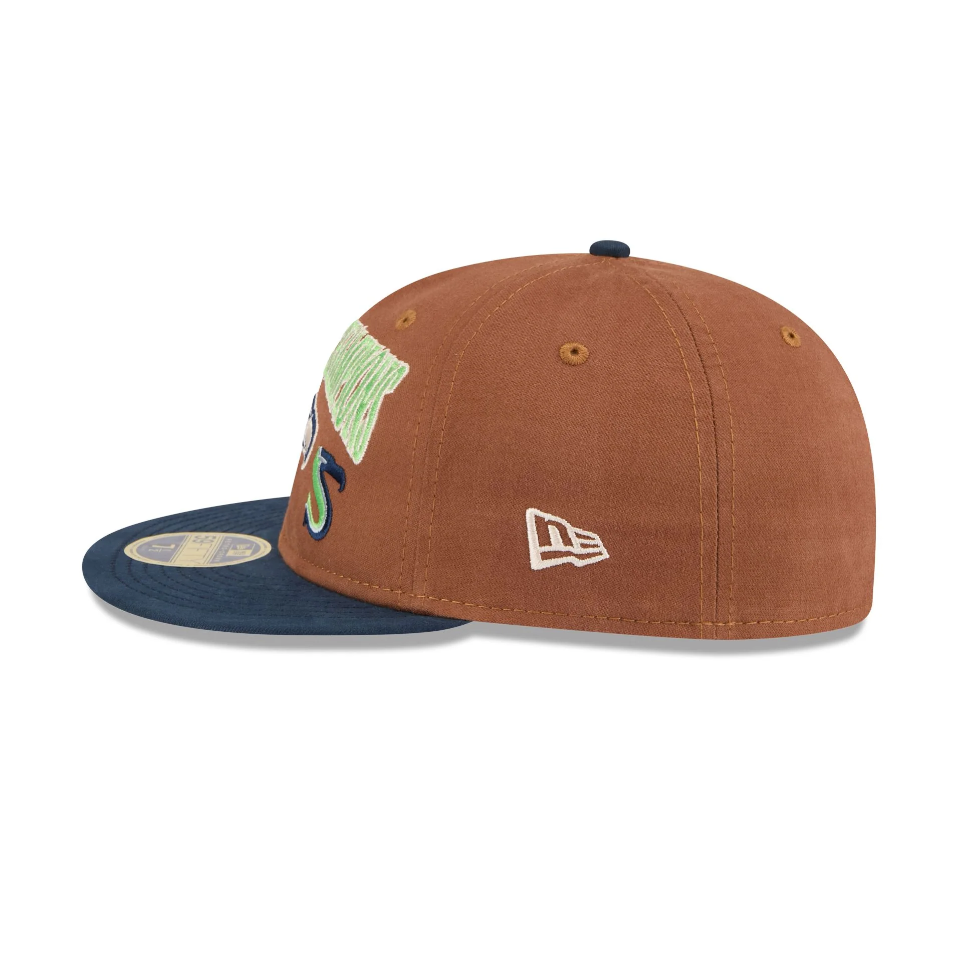 Seattle Seahawks Champions Retro Crown 59FIFTY Fitted Hat