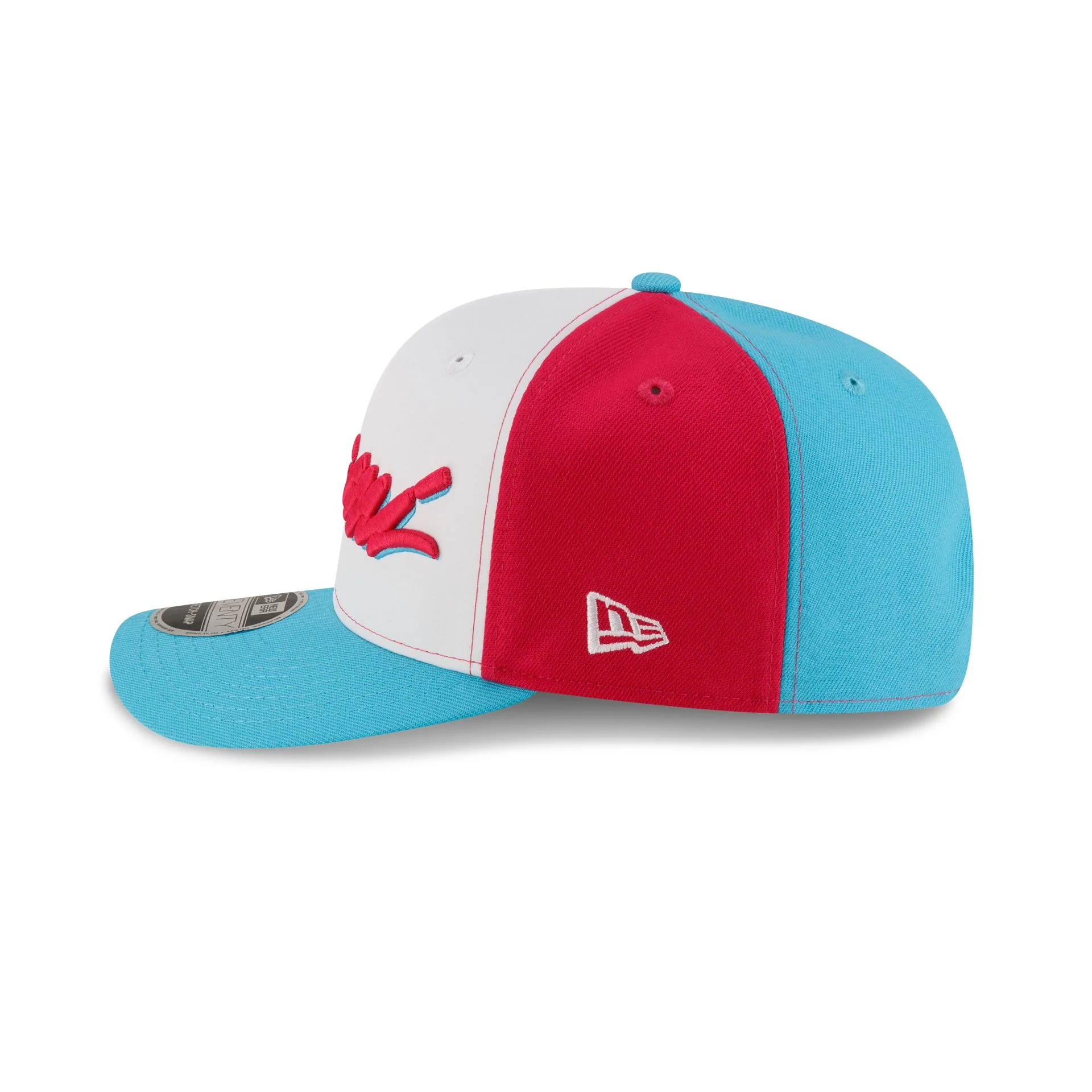 Tyler Herro x Miami Heat Vice Blue Brightrose 9SEVENTY Stretch-Snap Hat