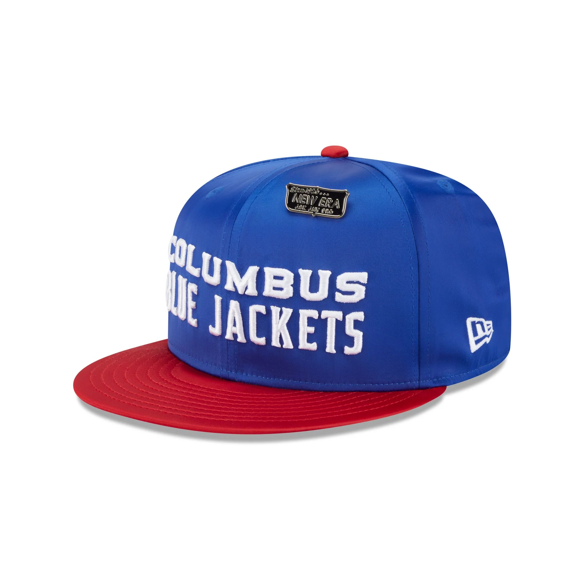 Columbus Blue Jackets Spring Satin 59FIFTY Fitted Hat