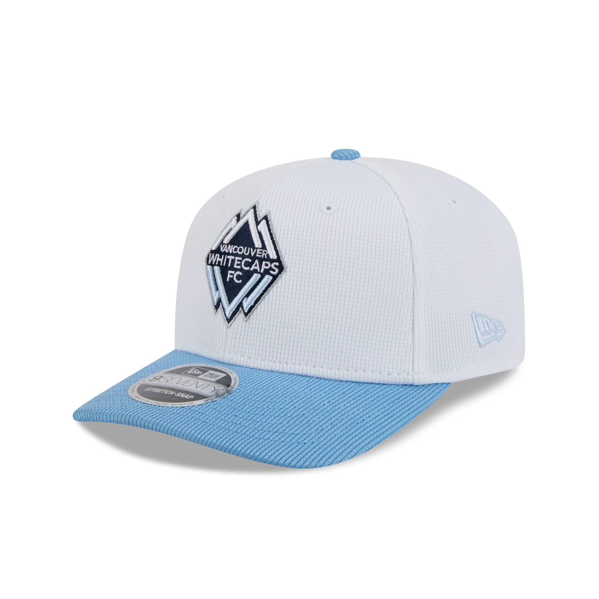 Vancouver White Caps 2025 Jersey Hook 9SEVENTY Stretch-Snap Hat
