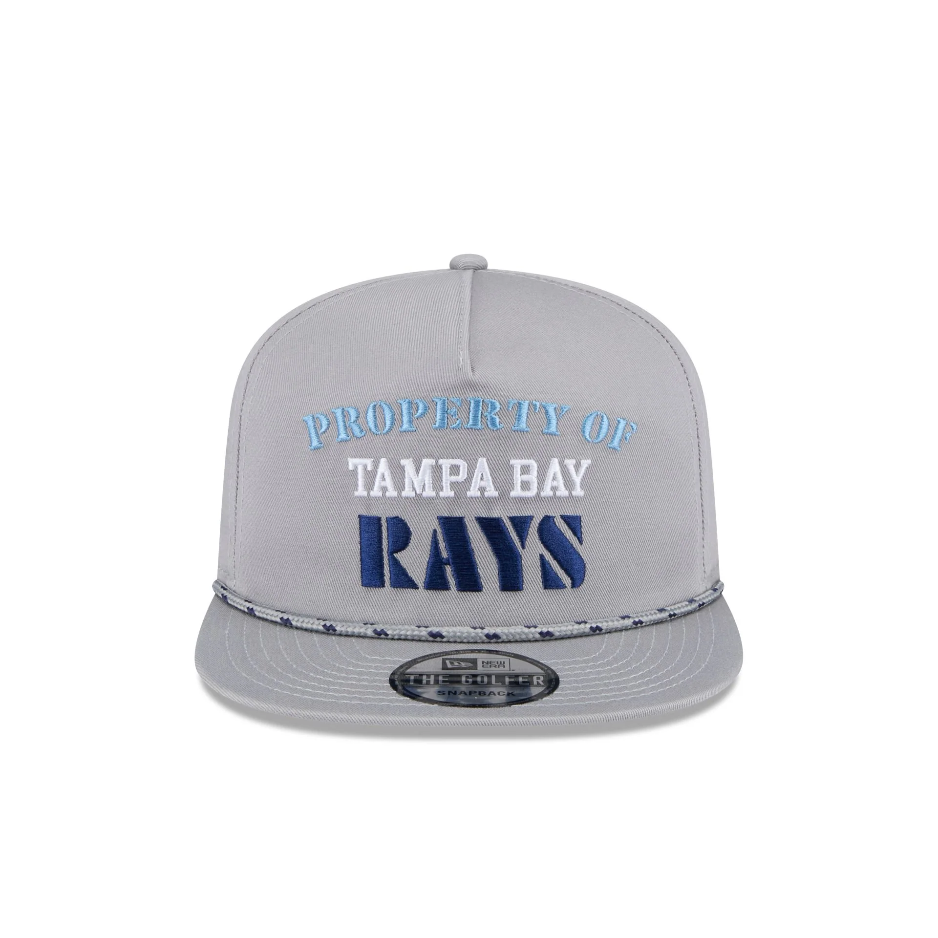 Tampa Bay Rays Vintage Gray Rope Golfer Hat