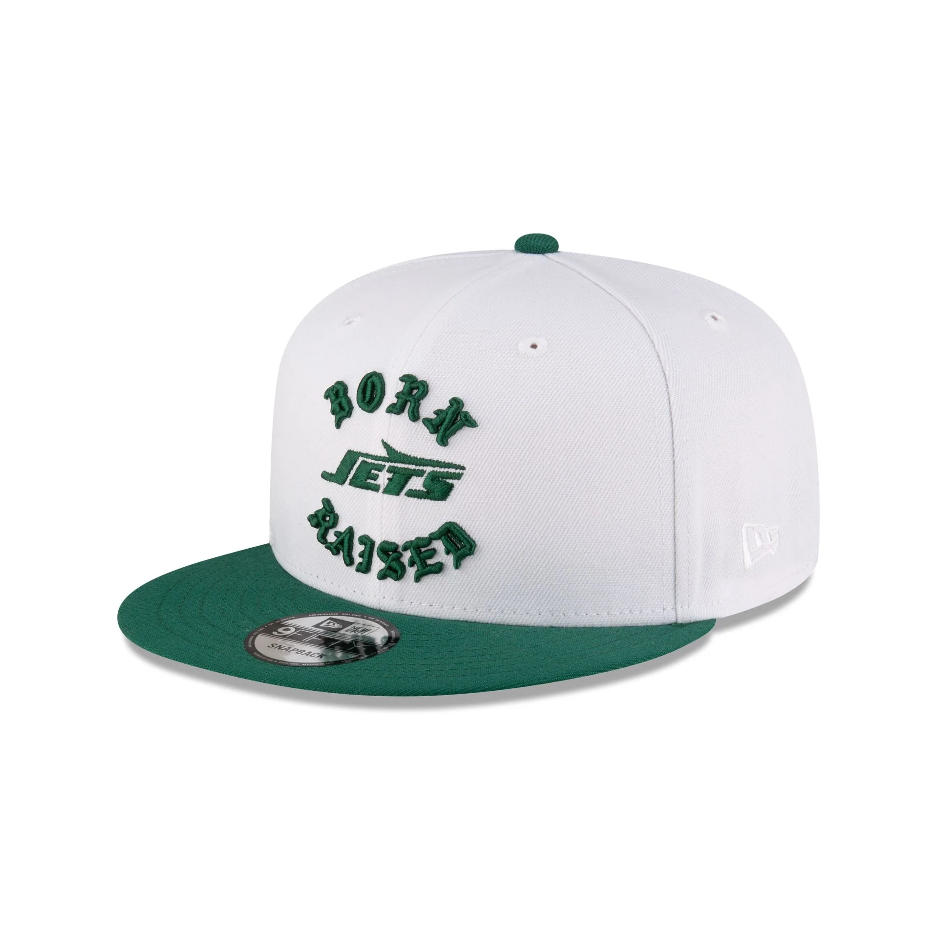 Born x Raised New York Jets White 9FIFTY Snapback