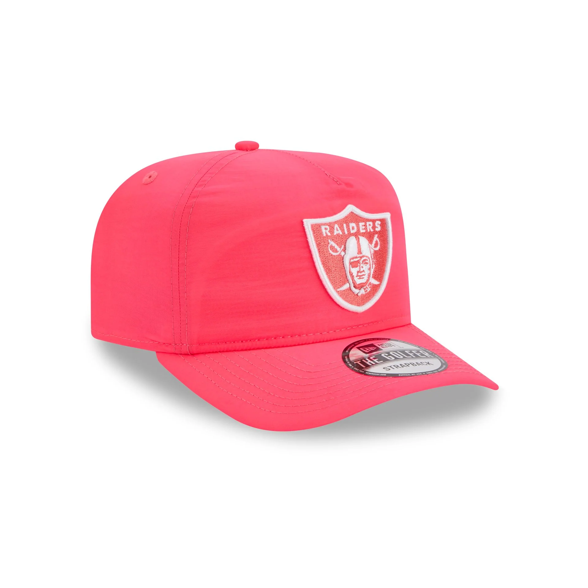 Las Vegas Raiders Everyday Nylon Pink Golfer Hat