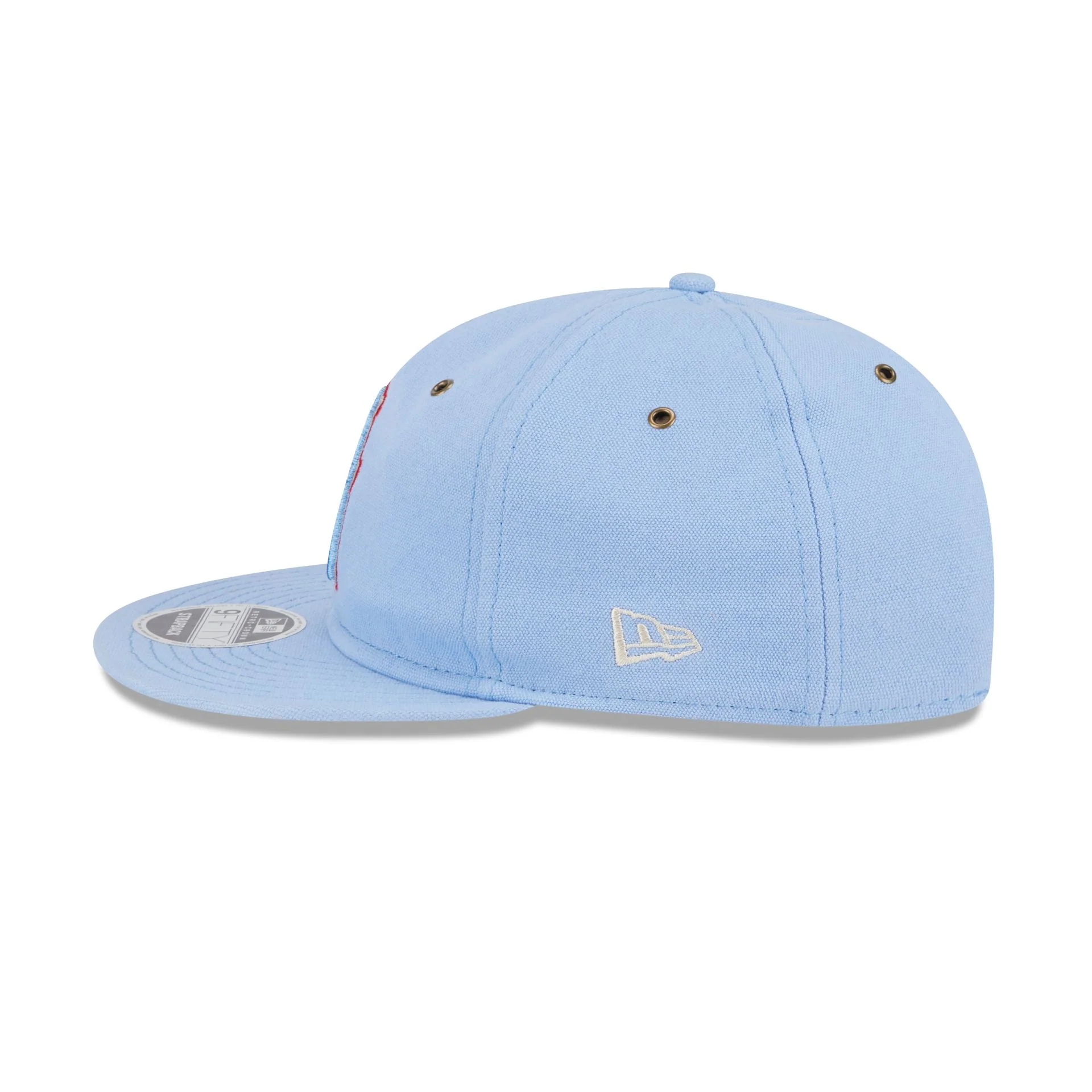 Oilers Cotton Canvas Retro Crown 9FIFTY Adjustable Hat