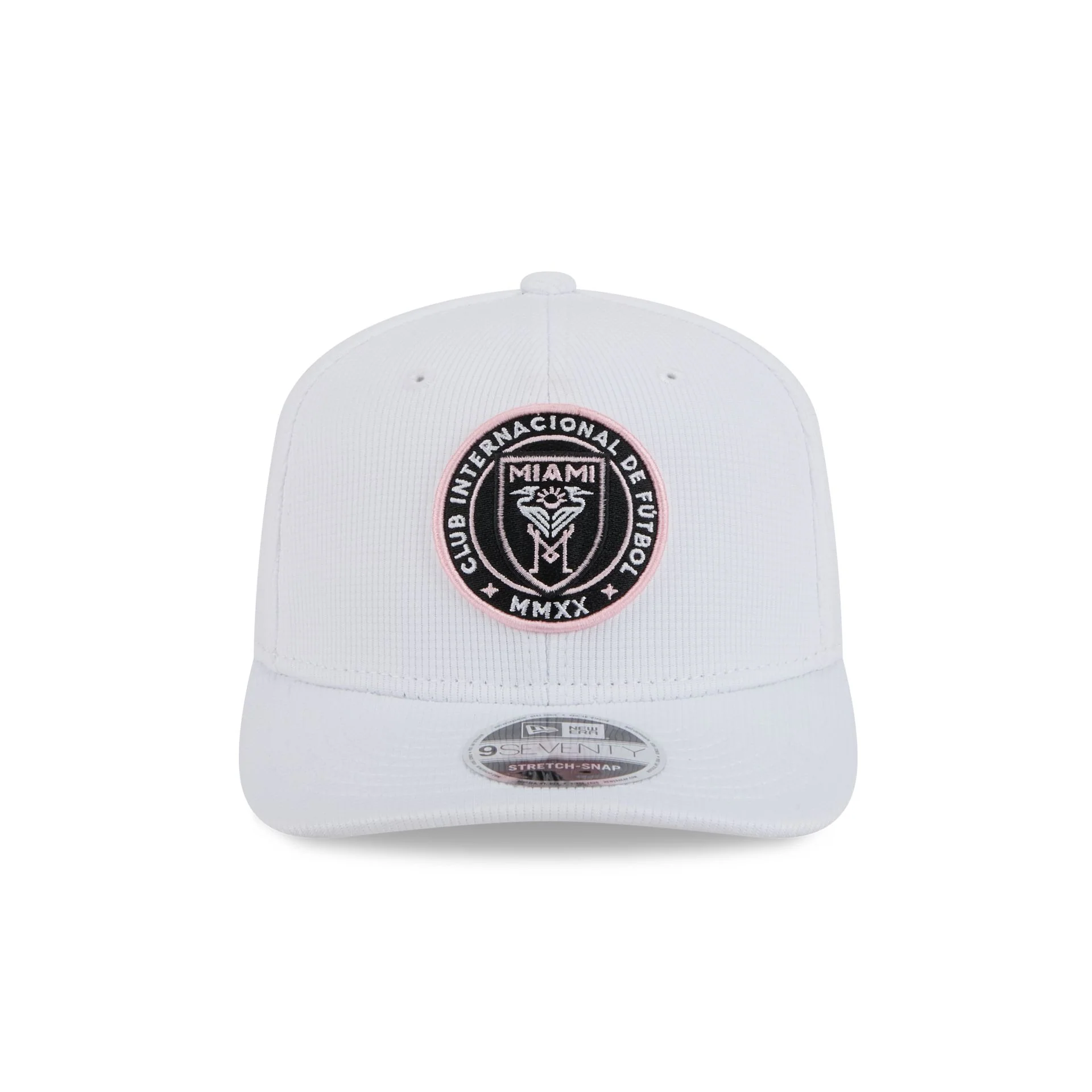 Inter Miami 2025 Jersey Hook White 9SEVENTY Stretch-Snap Hat