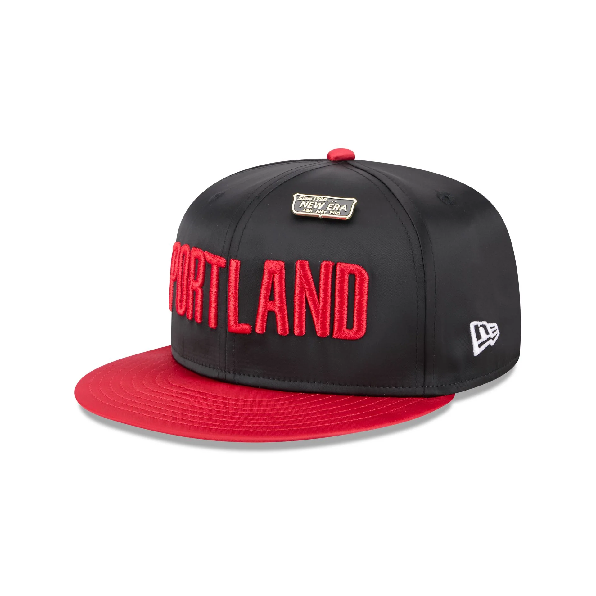 Portland Trail Blazers Satin Pin 9FIFTY Snapback Hat