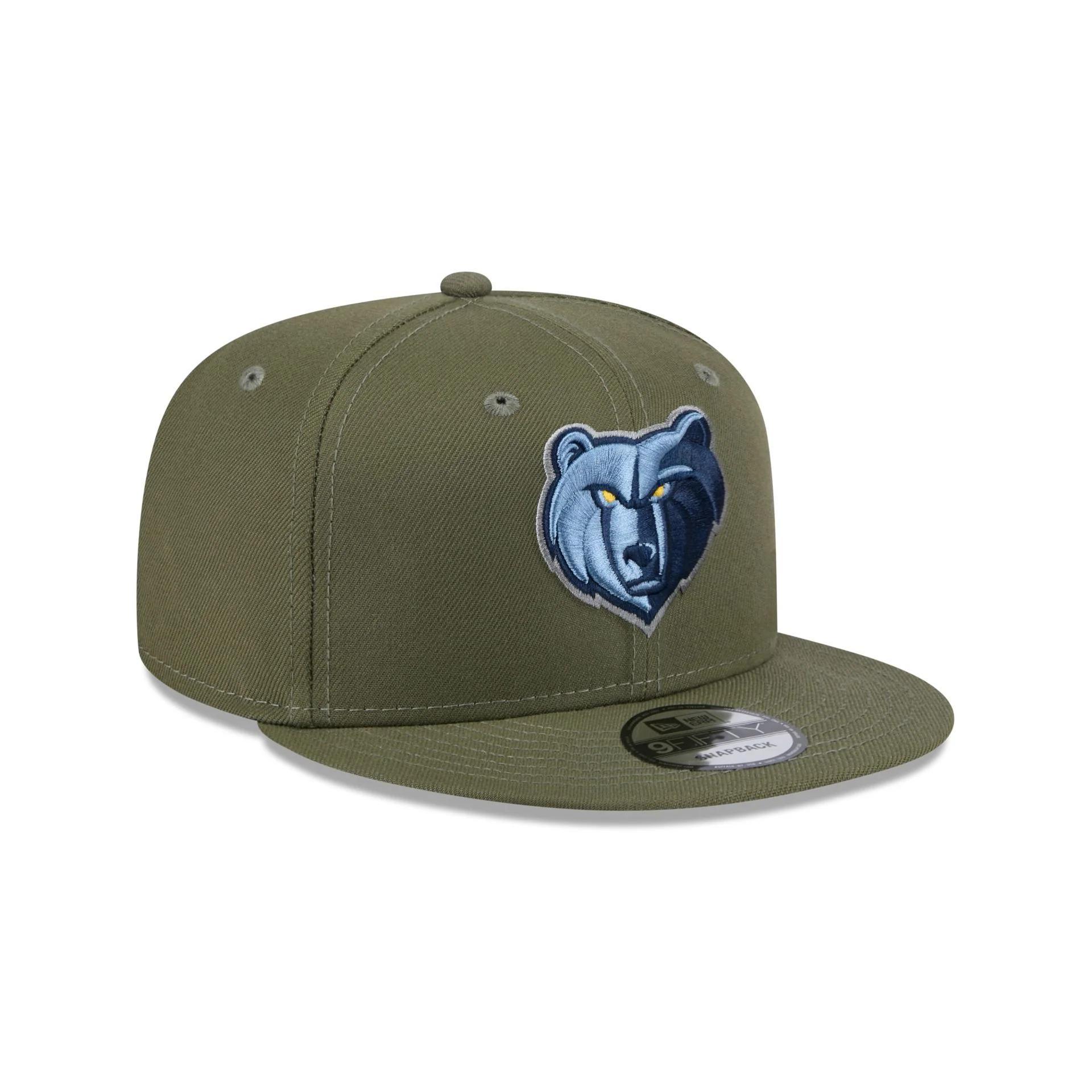 Memphis Grizzlies Olive 9FIFTY Snapback Hat