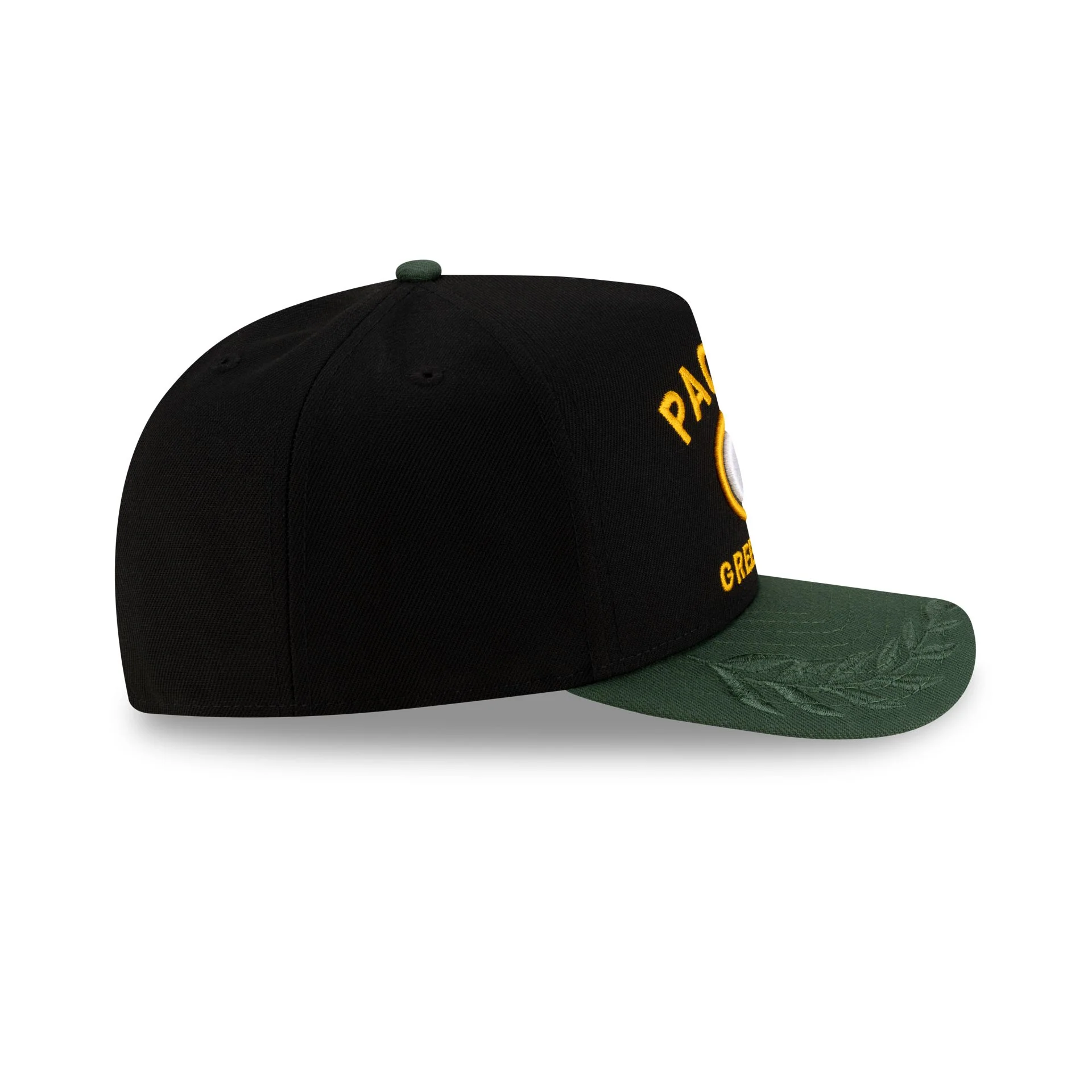 Green Bay Packers 2025 Draft Black 59FIFTY A-Frame Fitted Hat