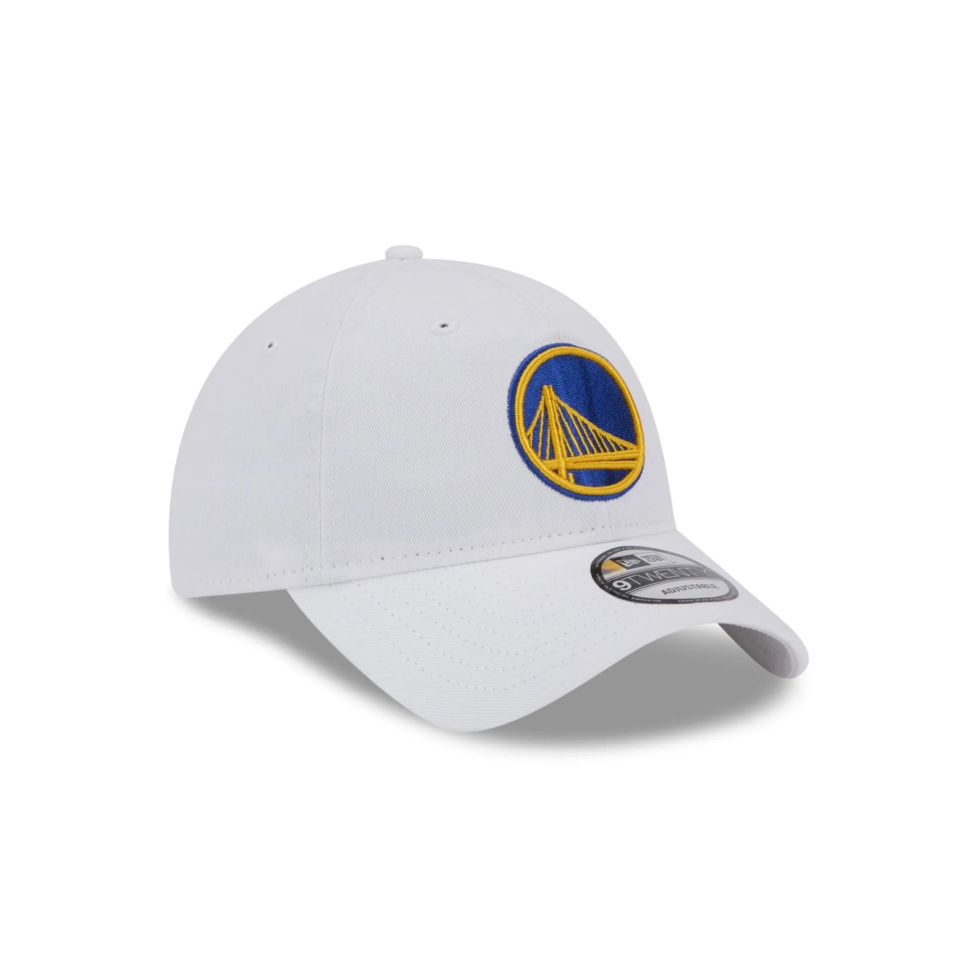 Golden State Warriors White 9TWENTY Adjustable Hat