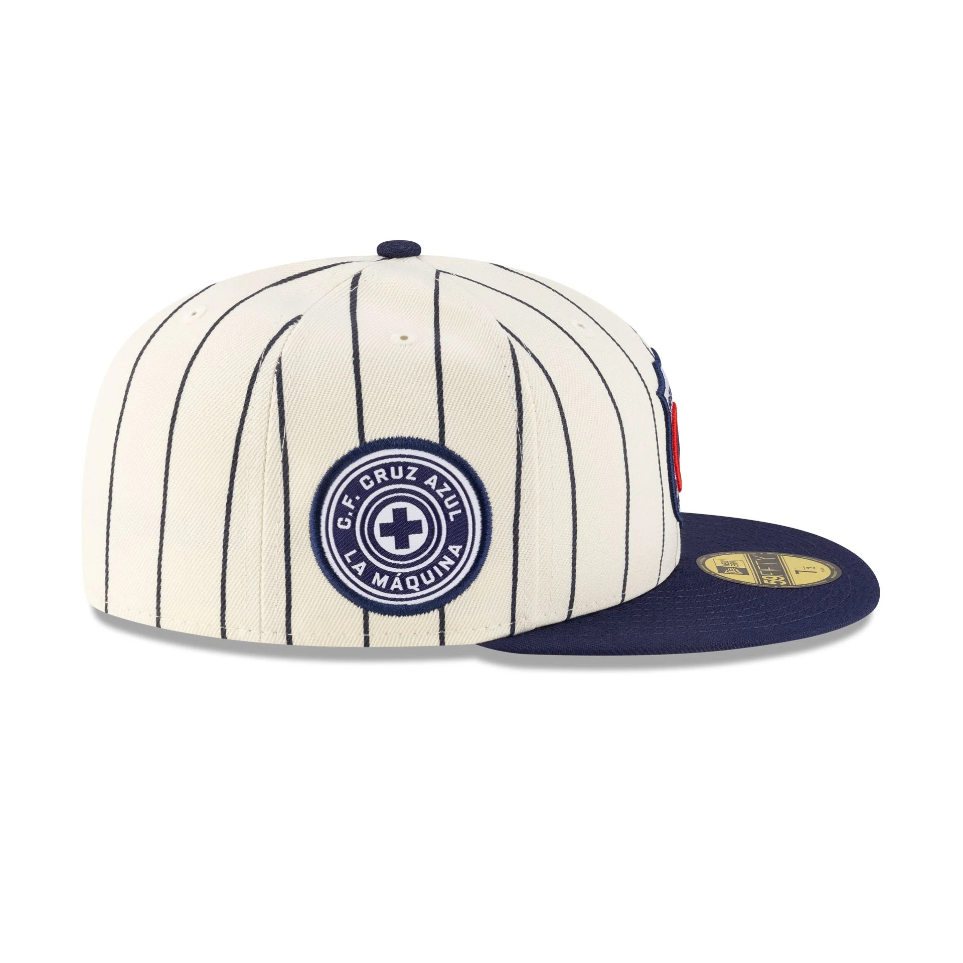 Cruz Azul Retro Pinstripe 59FIFTY Fitted Hat