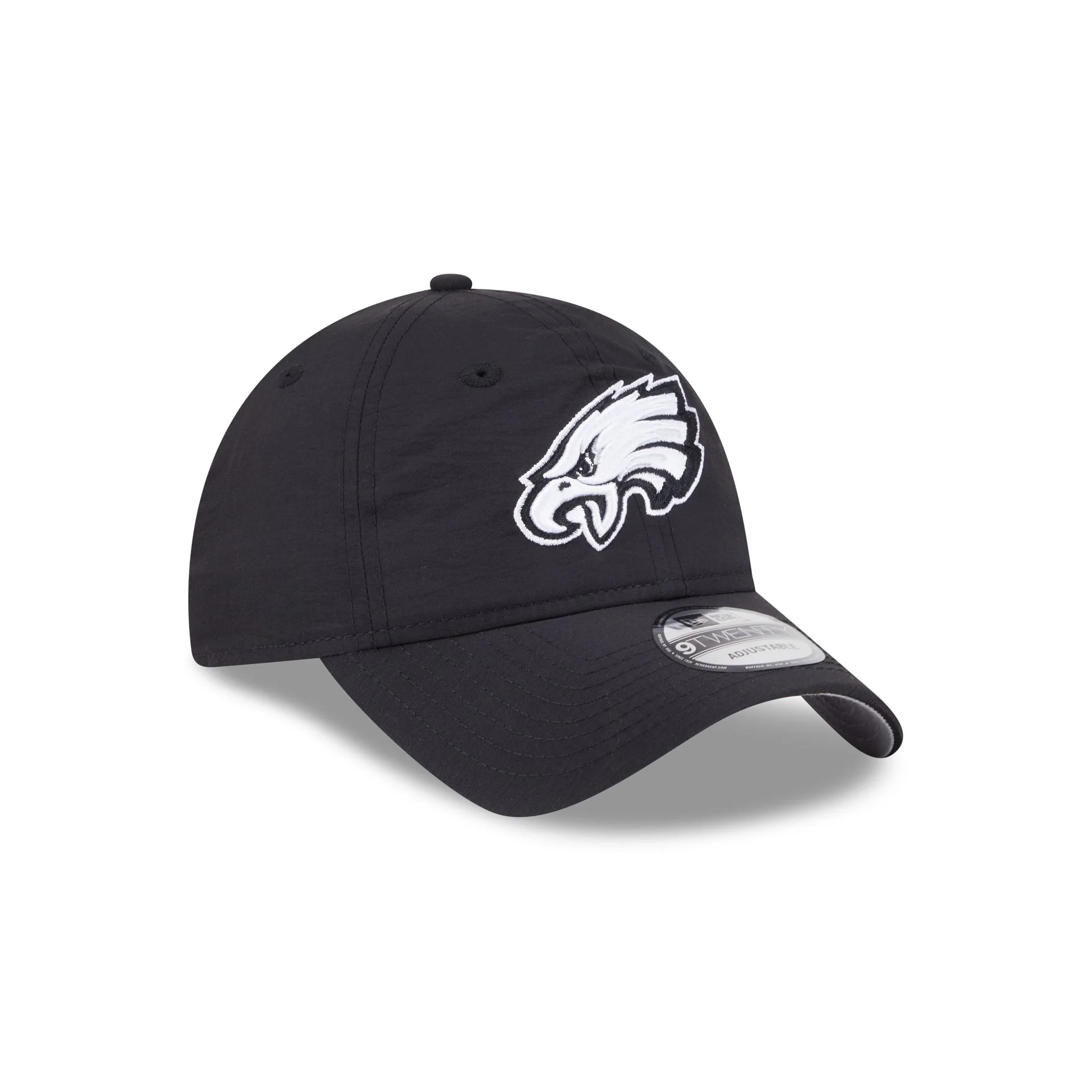 Philadelphia Eagles Everyday Nylon Black 9TWENTY Adjustable Hat