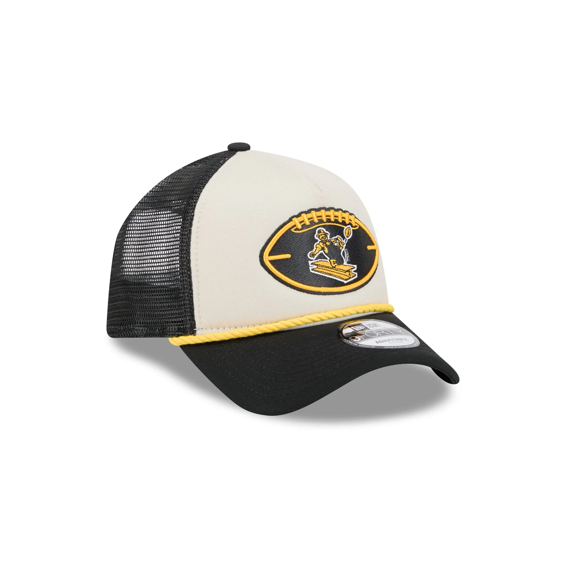 Pittsburgh Steelers 2024 Historic Sideline 9FORTY A-Frame Snapback Hat