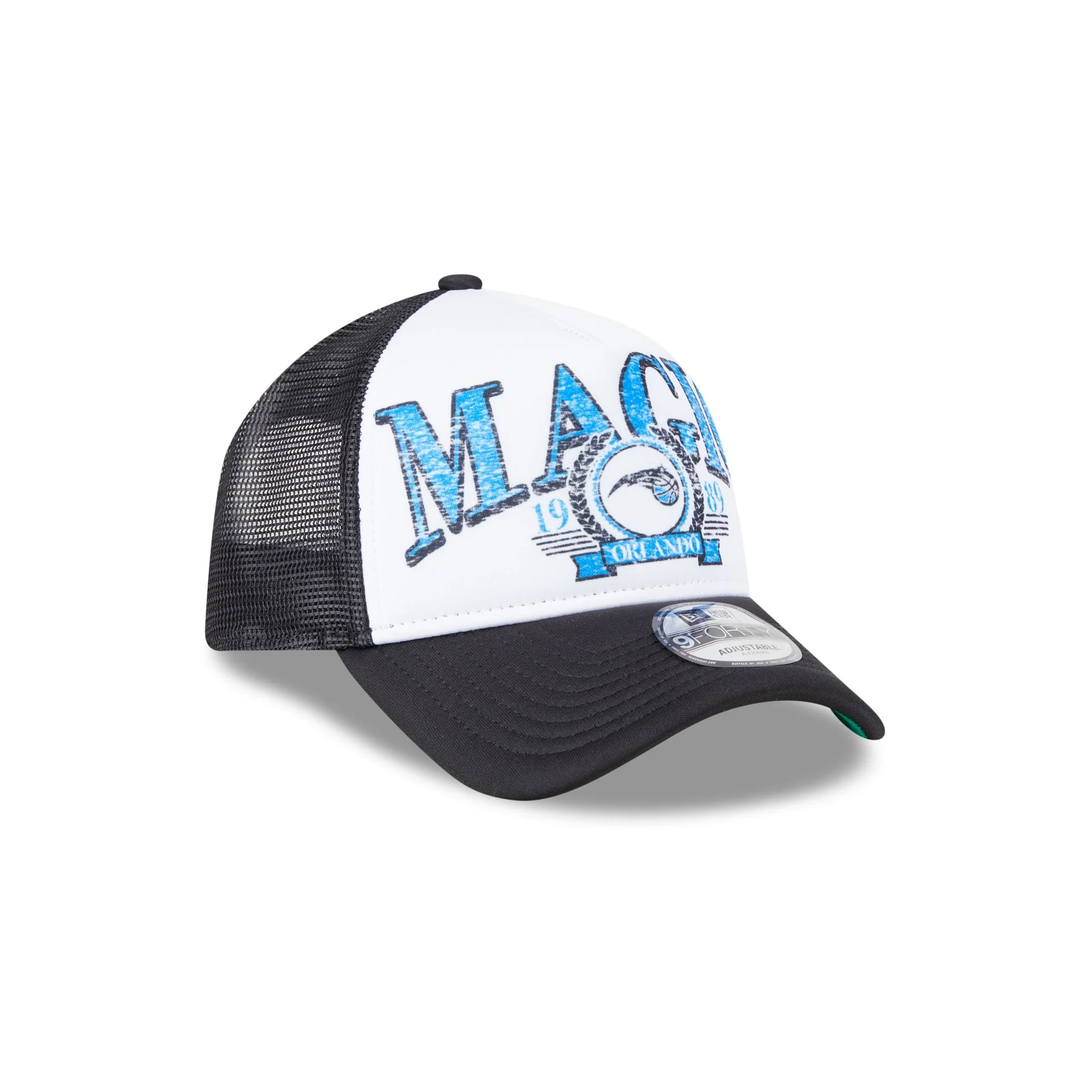 Orlando Magic Distressed 9FORTY A-Frame Trucker Hat
