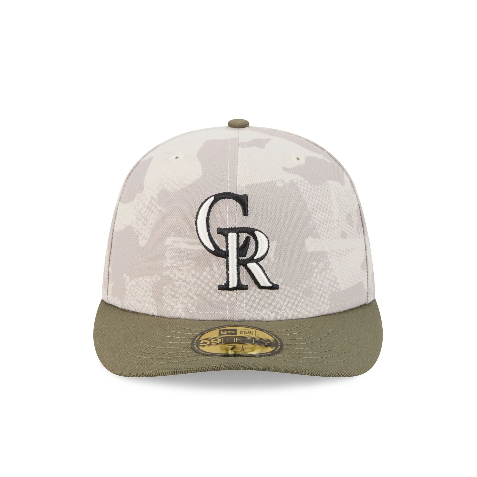 Colorado Rockies Armed Forces Day 2025 59FIFTY Fitted Hat