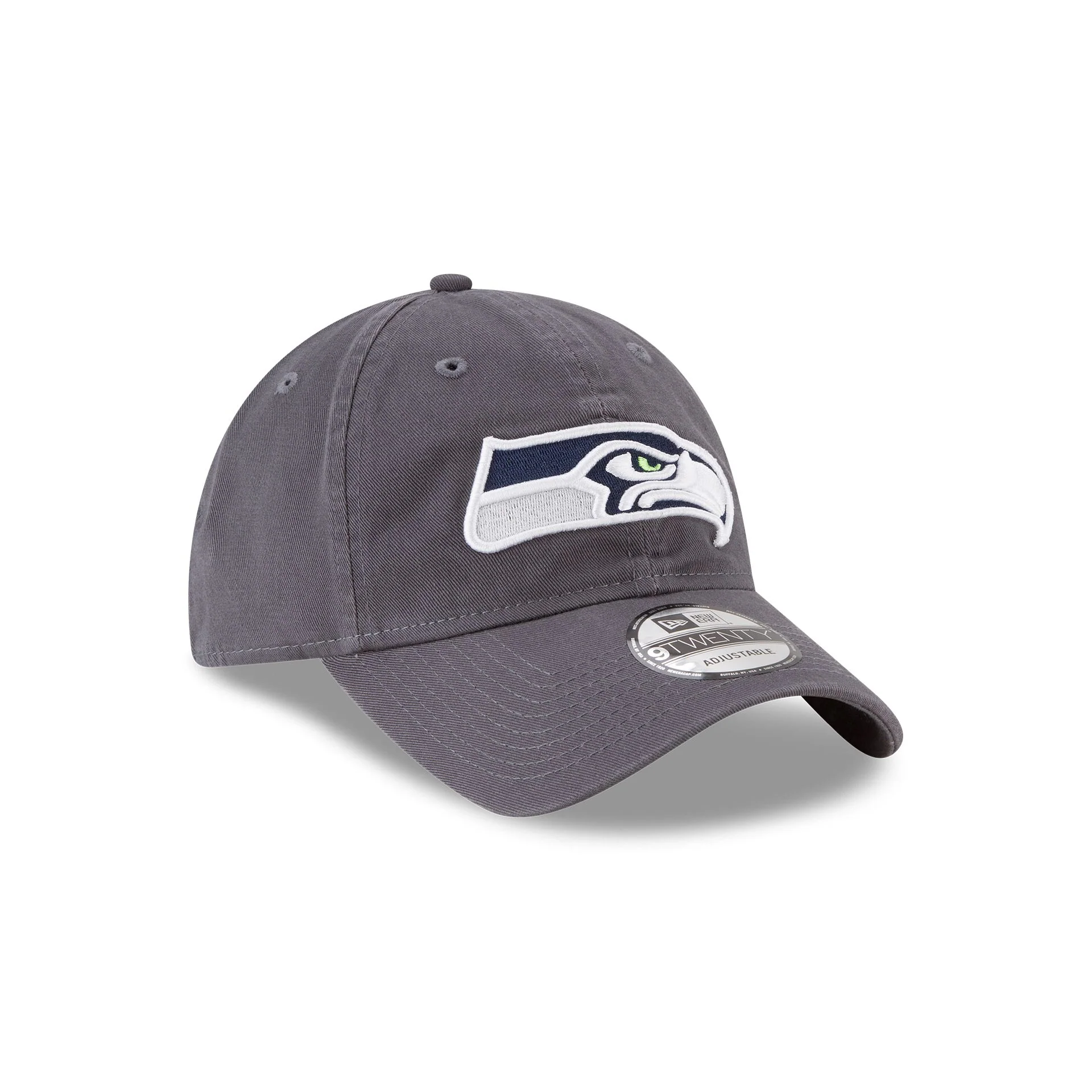 Seattle Seahawks NFL Core Classic Graphite 9TWENTY Adjustable Hat
