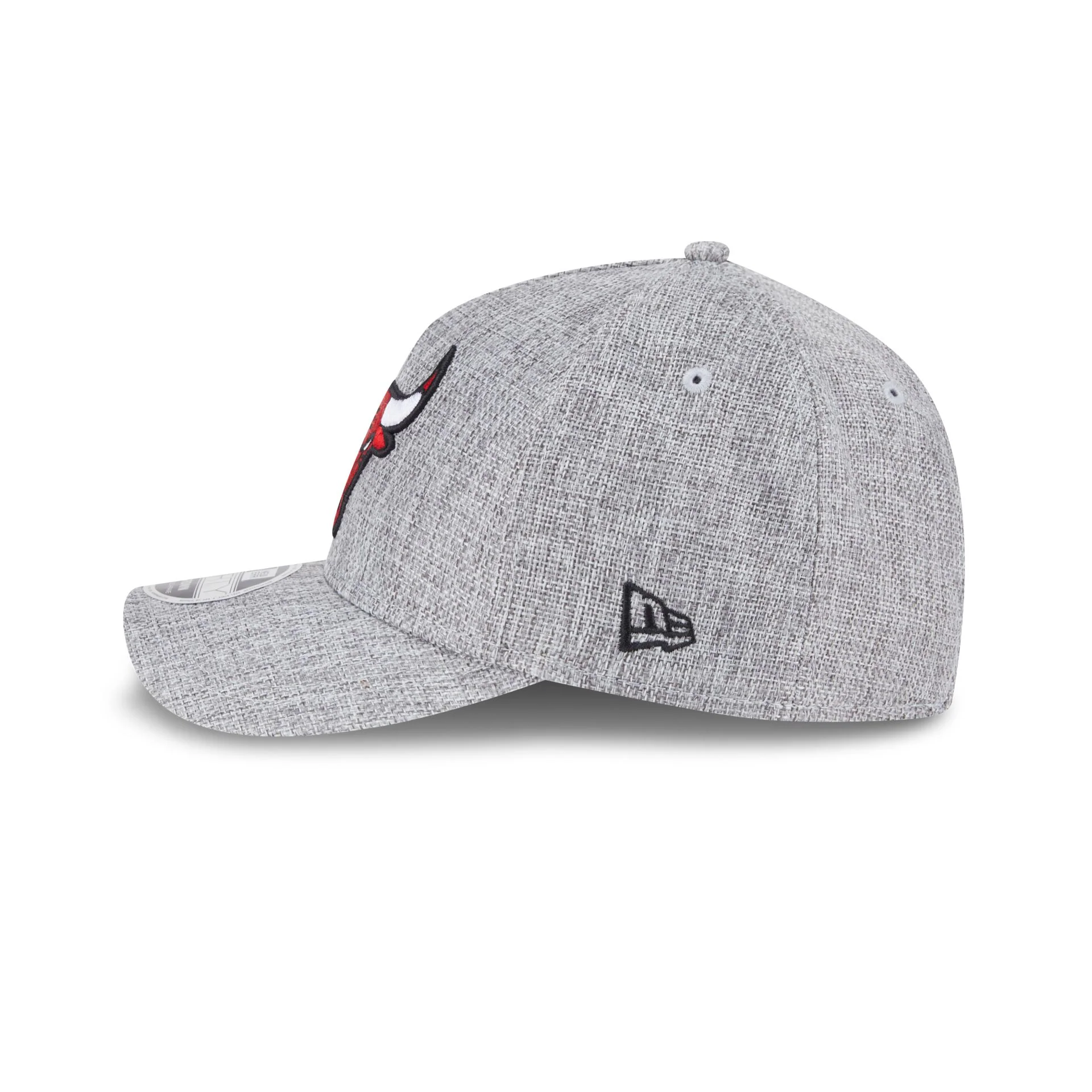 Chicago Bulls Cotton Weave Gray 9FORTY M-Crown A-Frame Snapback Hat