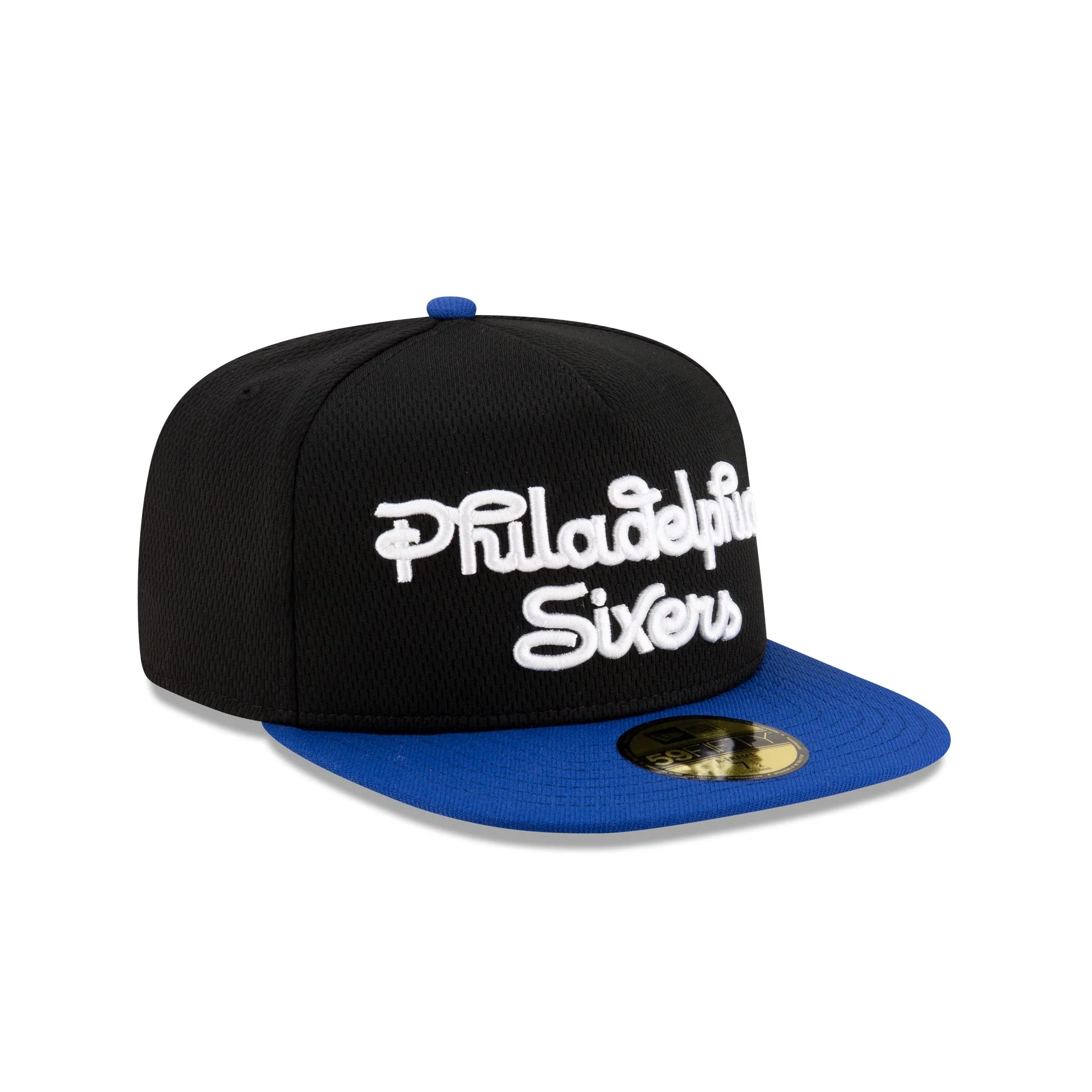 Philadelphia 76ers Dashmark Mesh 59FIFTY A-Frame Fitted Hat