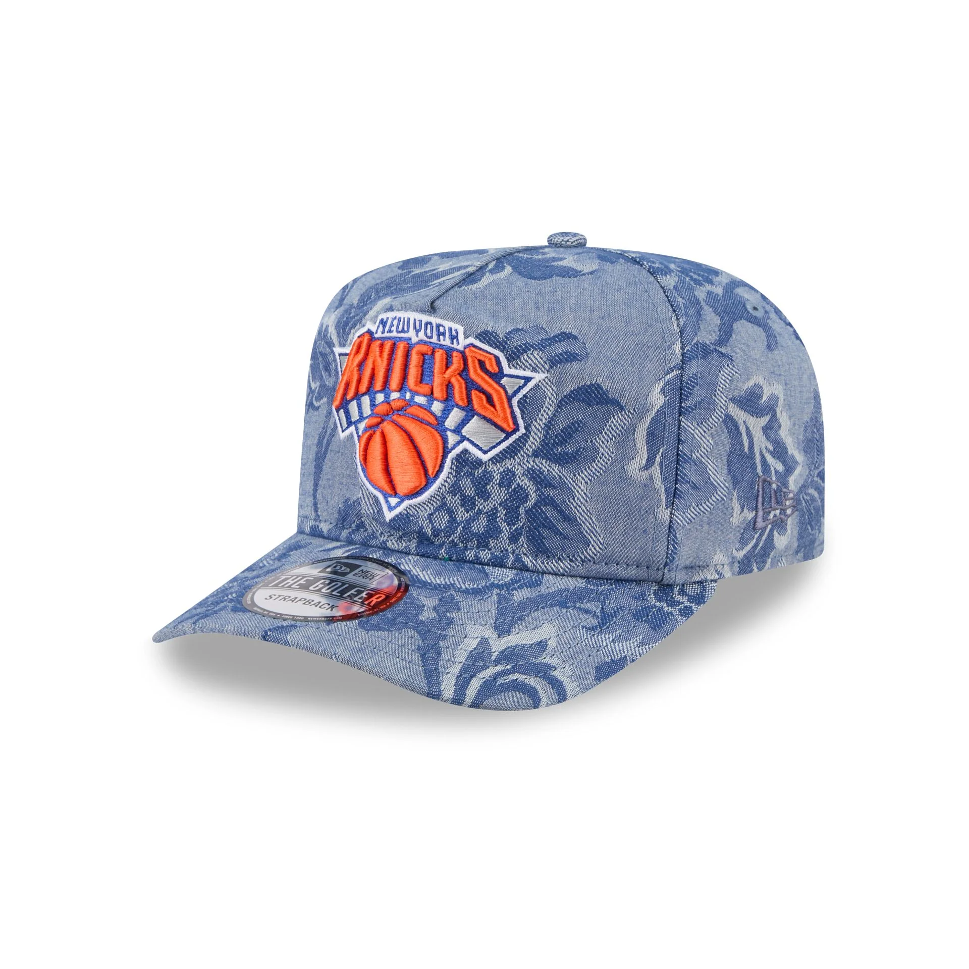 New York Knicks Denim Jacquard Golfer Hat
