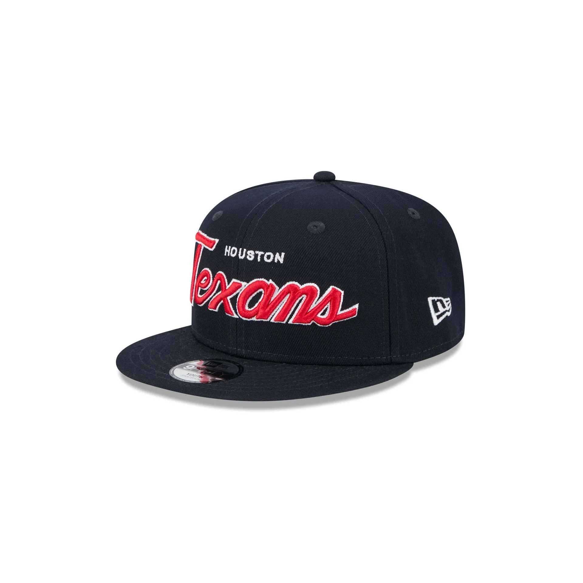 Houston Texans Script Kids 9FIFTY Snapback Hat