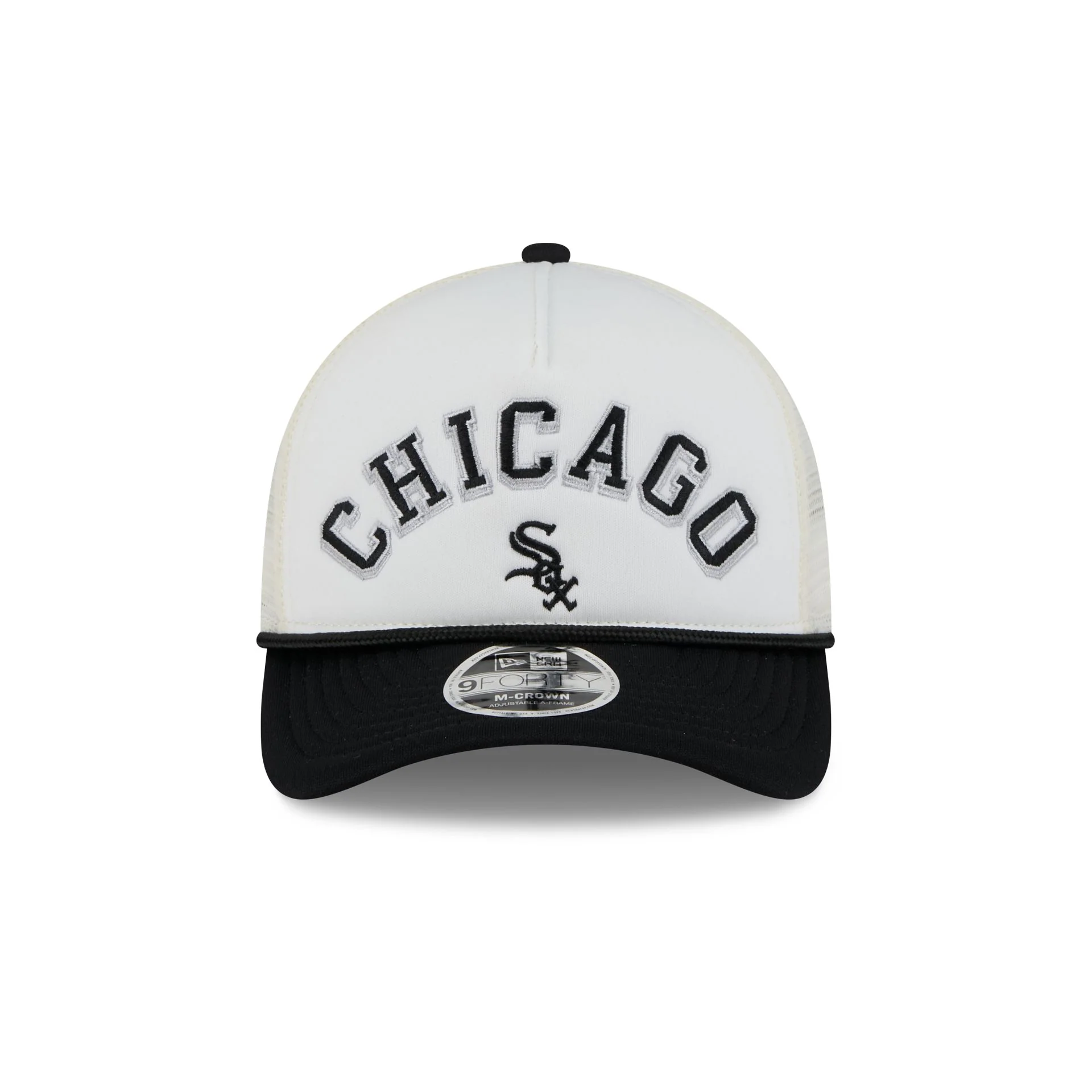 Chicago White Sox Chrome Arch 9FORTY M-Crown A-Frame Trucker Hat