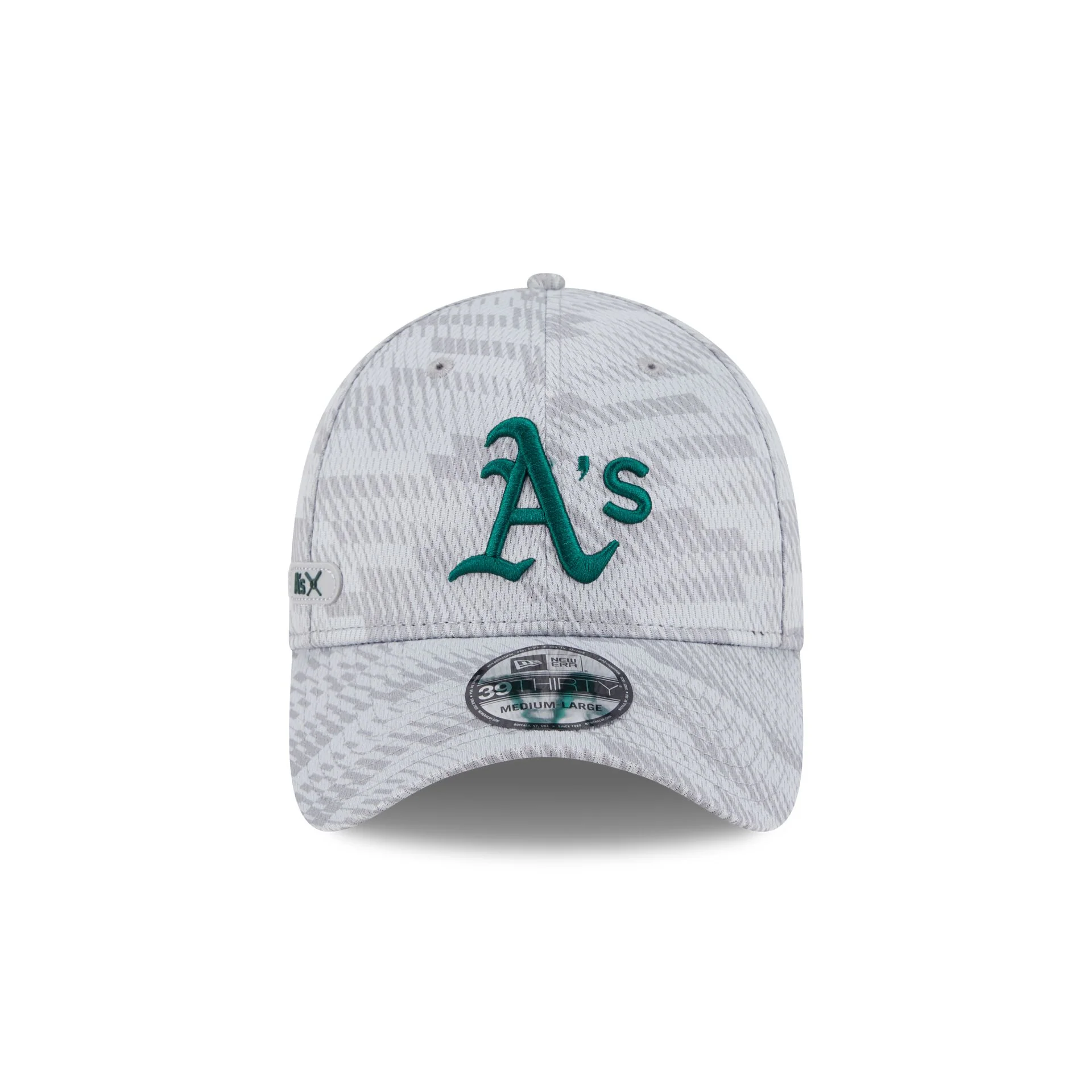 Athletics 2025 Clubhouse Gray 39THIRTY Stretch Fit