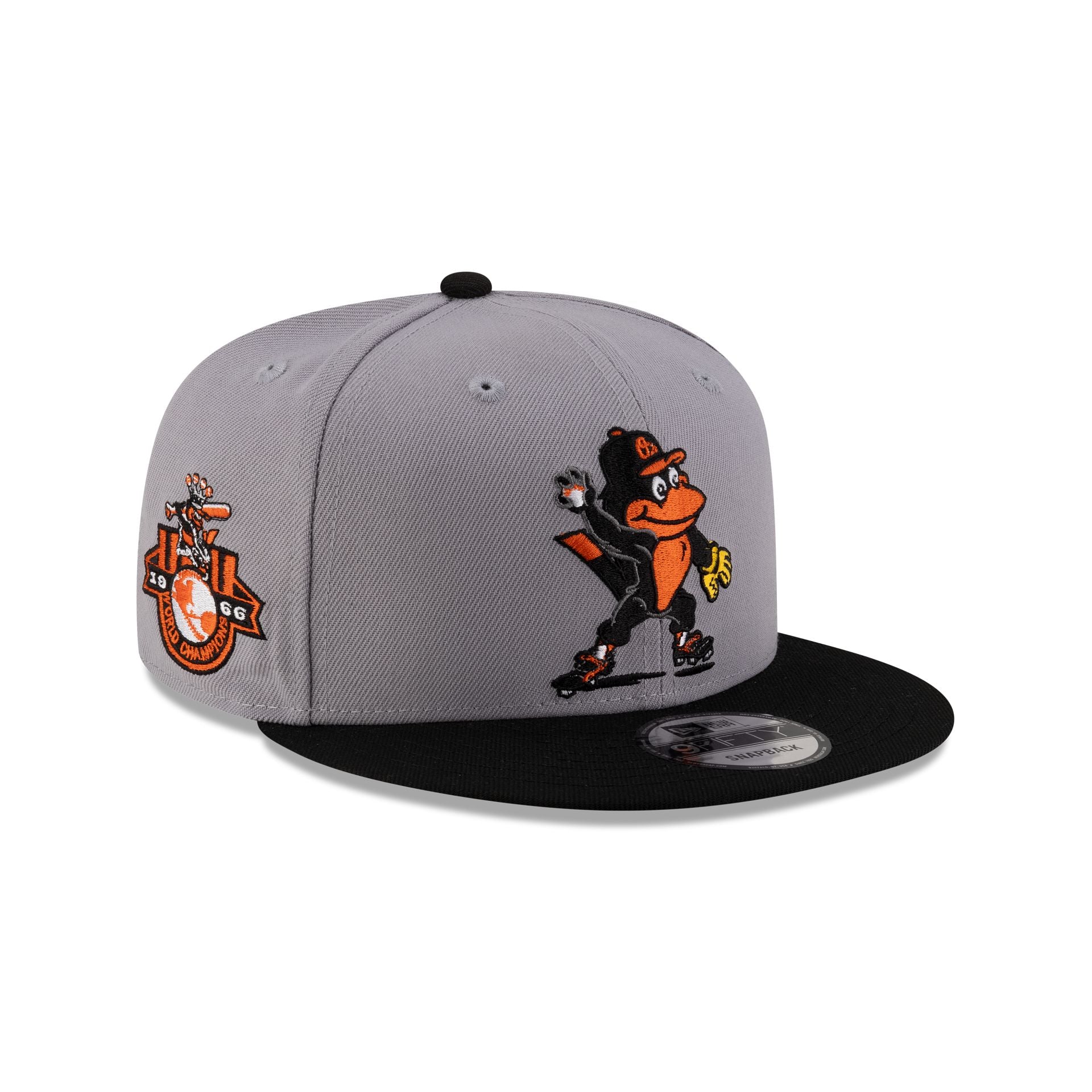Baltimore Orioles Mascot Gray 9FIFTY Snapback Hat
