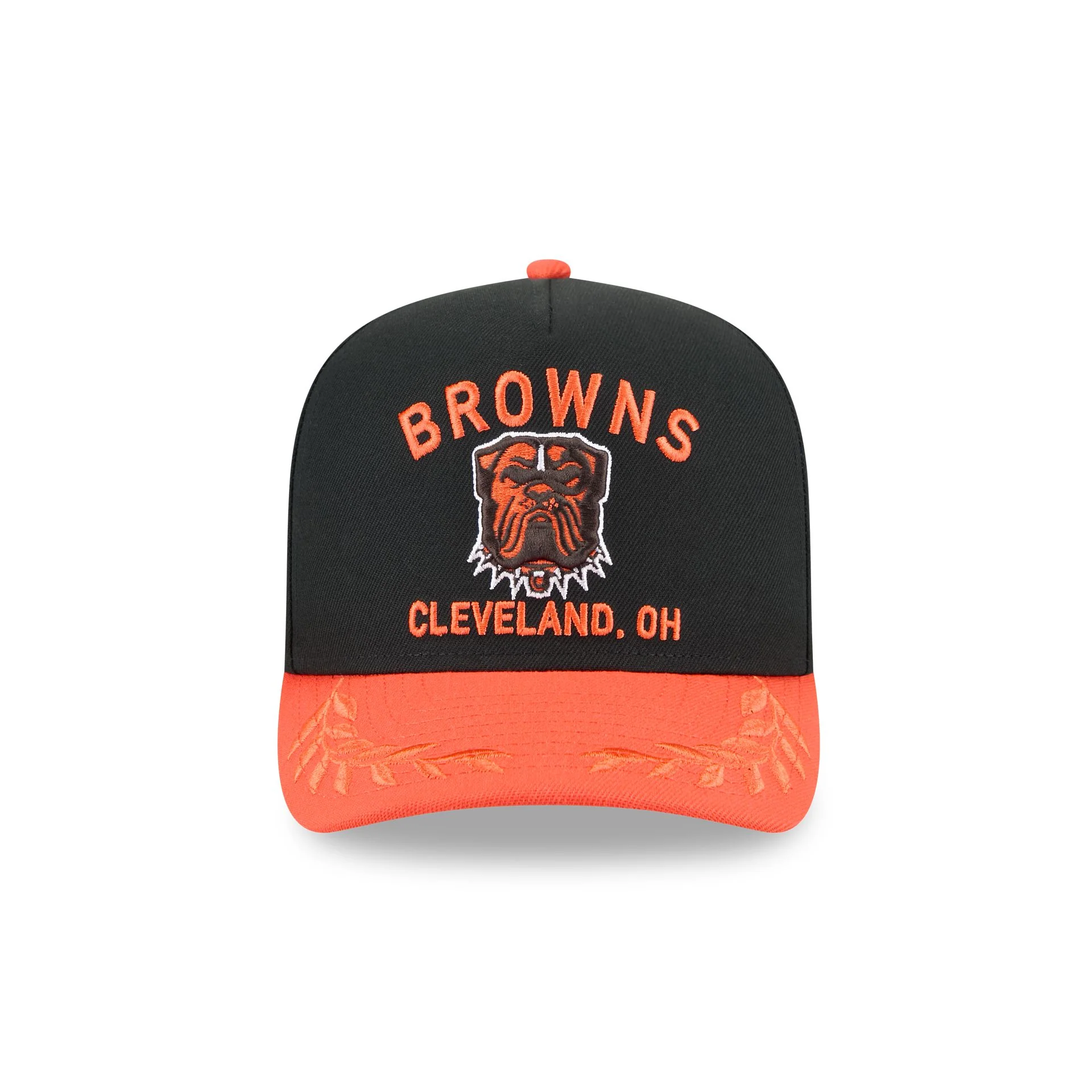 Cleveland Browns 2025 Draft Black 59FIFTY A-Frame Fitted Hat