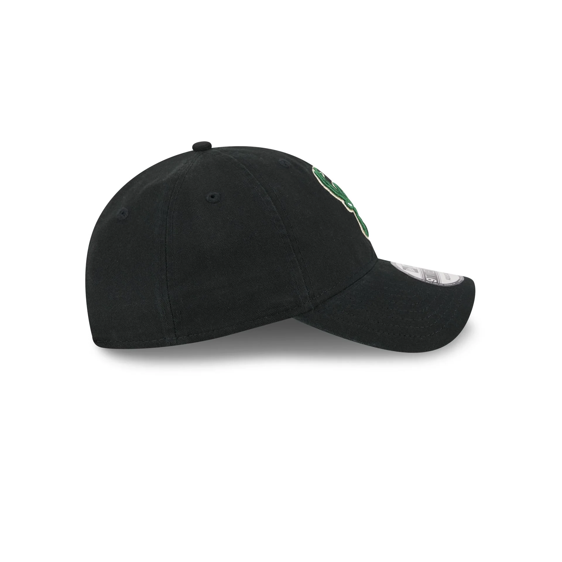 Milwaukee Bucks Black 9TWENTY Adjustable Hat