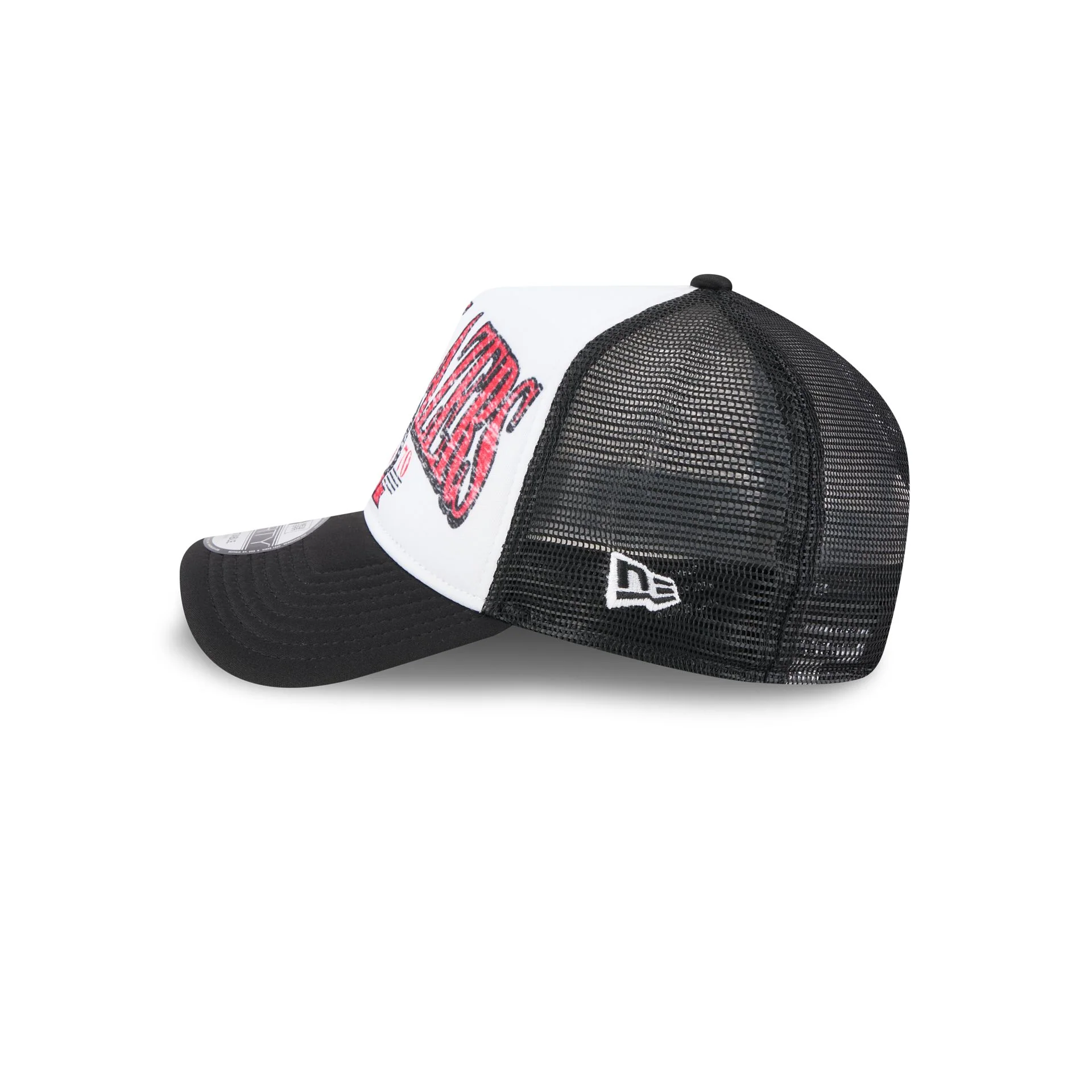 Portland Trail Blazers Distressed 9FORTY A-Frame Trucker Hat