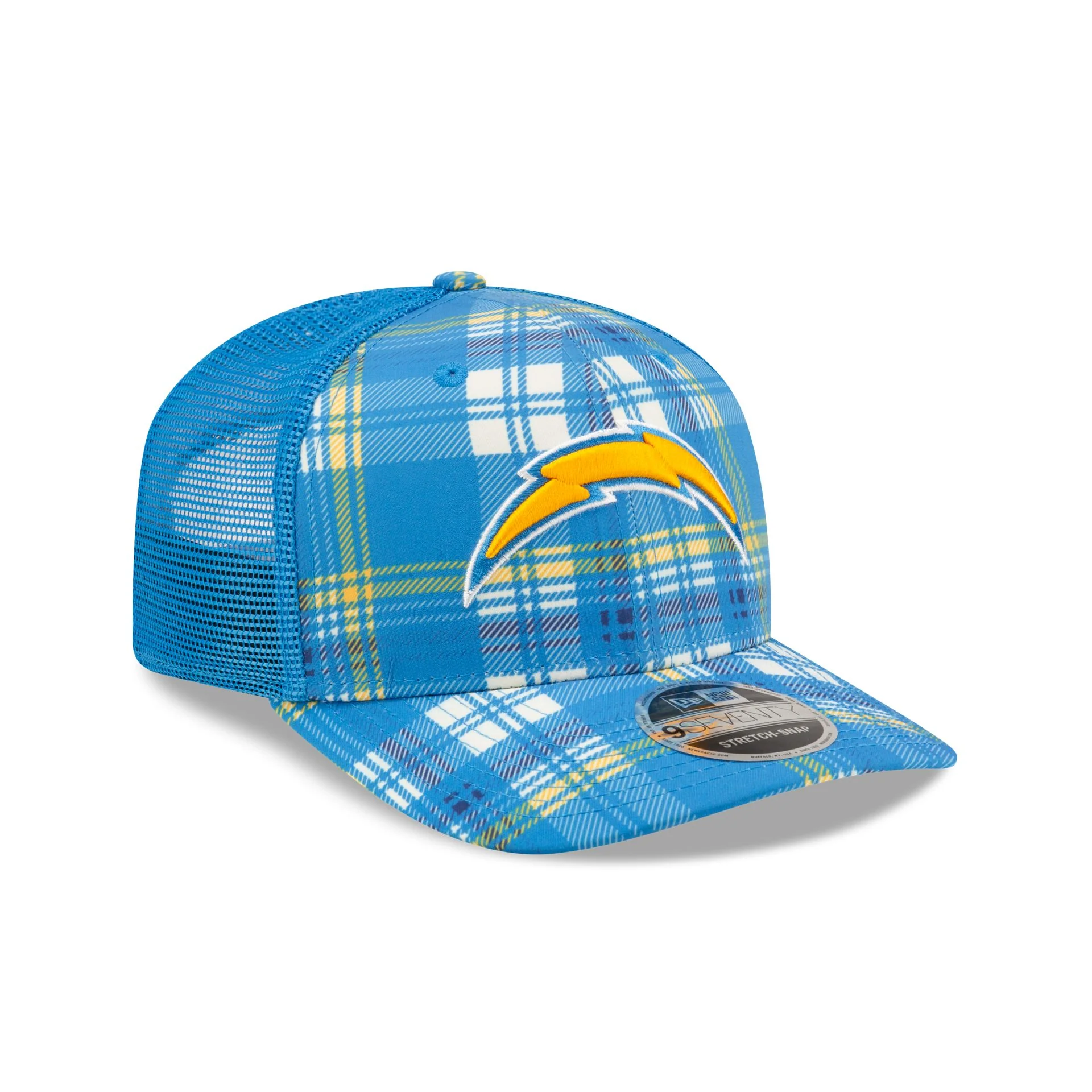 Los Angeles Chargers 2024 Sideline Statement 9SEVENTY Stretch-Snap Hat